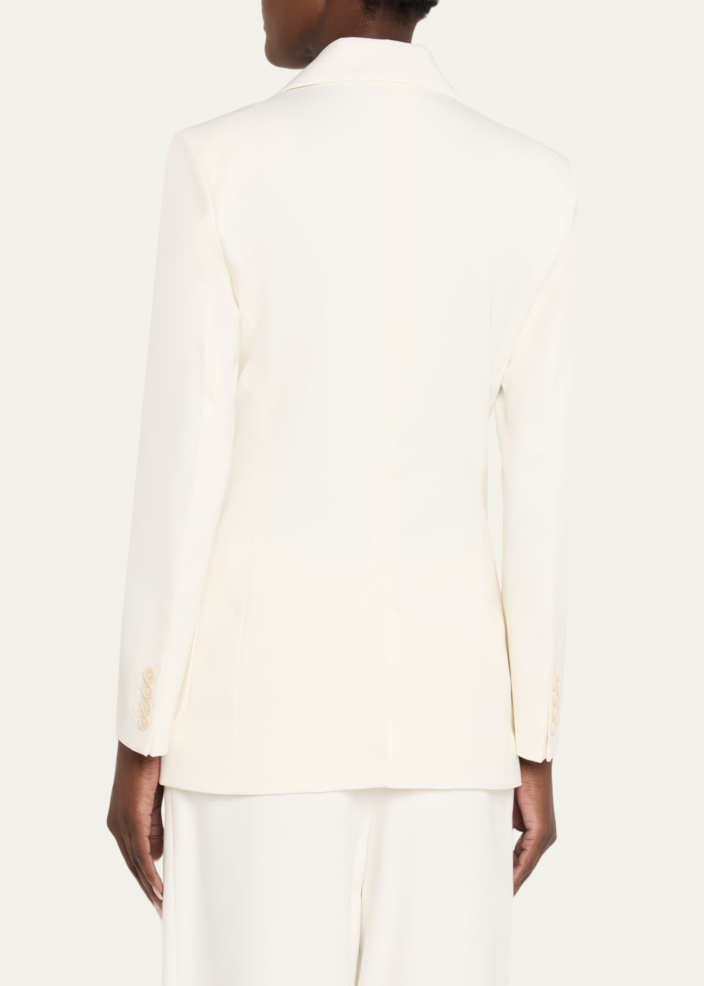 Victoria Beckham Patch-Pocket Single-Breasted Jacket - Bergdorf
