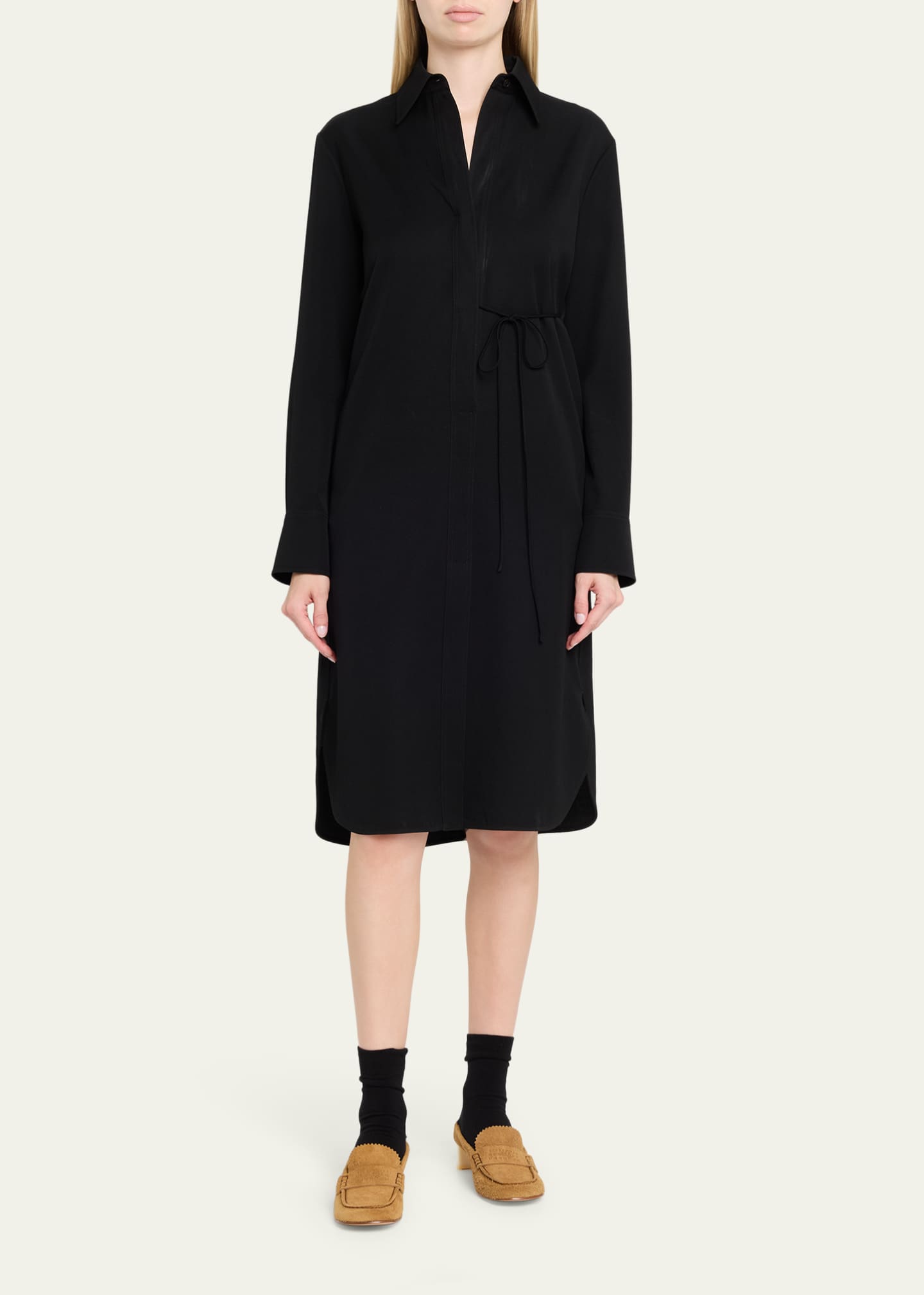 MM6 Maison Margiela 25mm Suede Mule Loafers - Bergdorf Goodman