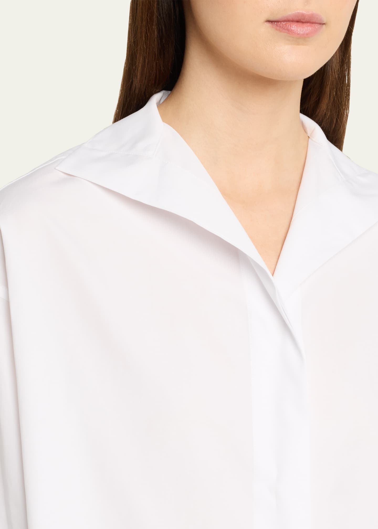 Toteme Sharp Poplin Shirt - Bergdorf Goodman
