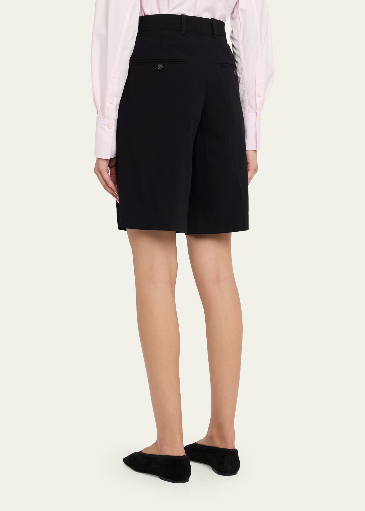 Toteme Wide Fluid Shorts - Bergdorf Goodman