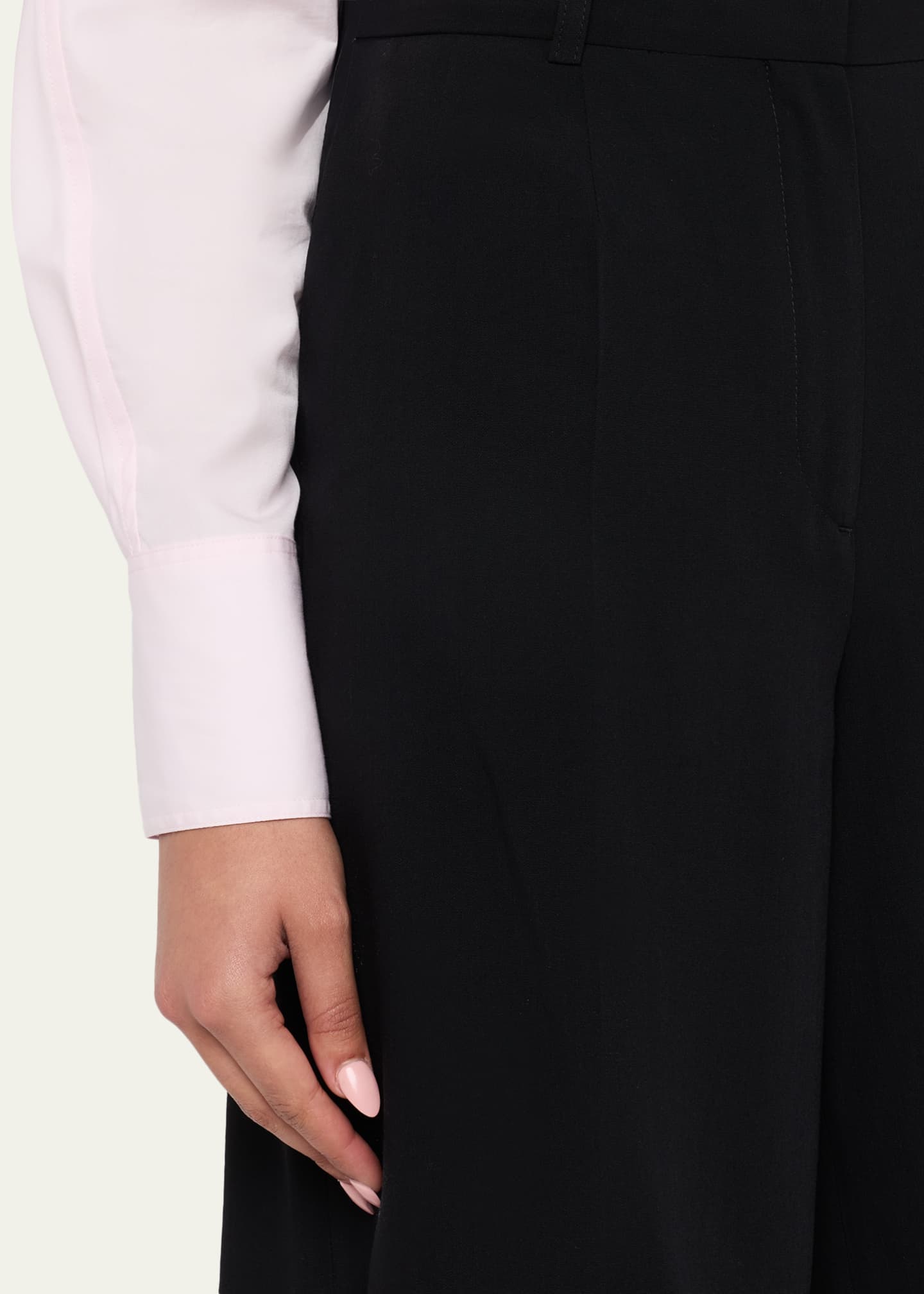 Toteme Wide Fluid Shorts - Bergdorf Goodman
