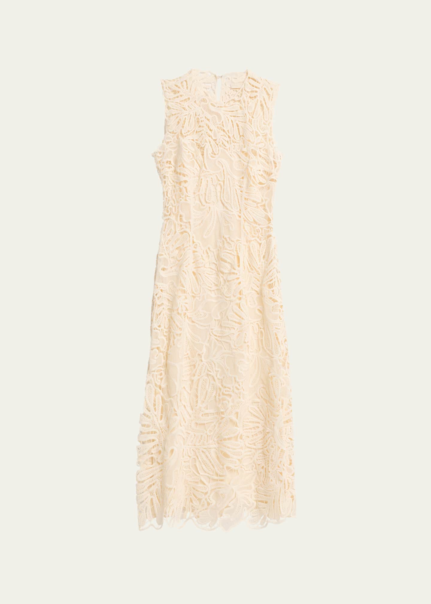 knee length dresses for ladies ZARA Peach Lace Dress | Brand New main image 1