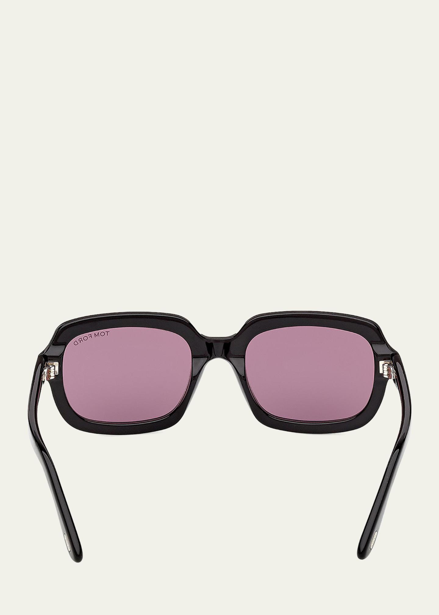 TOM FORD Lana-02 53MM Square Sunglasses - Bergdorf Goodman