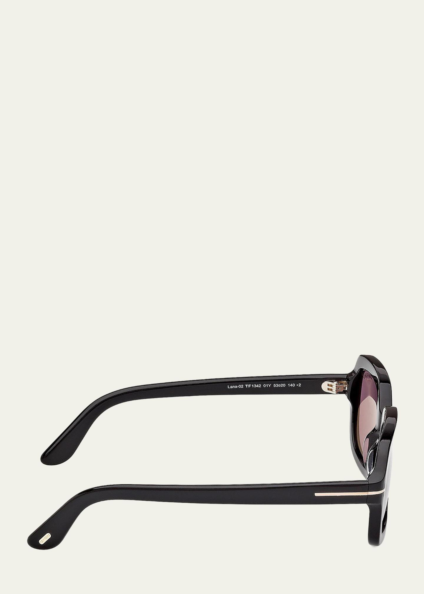 TOM FORD Lana-02 53MM Square Sunglasses - Bergdorf Goodman