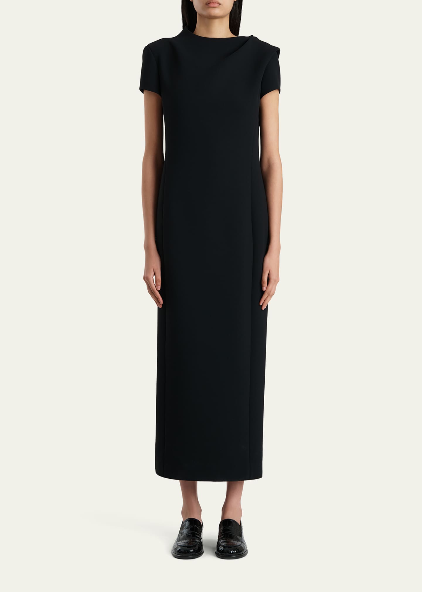 khaite backless dress Khaite Women's Iryl Dress - Black