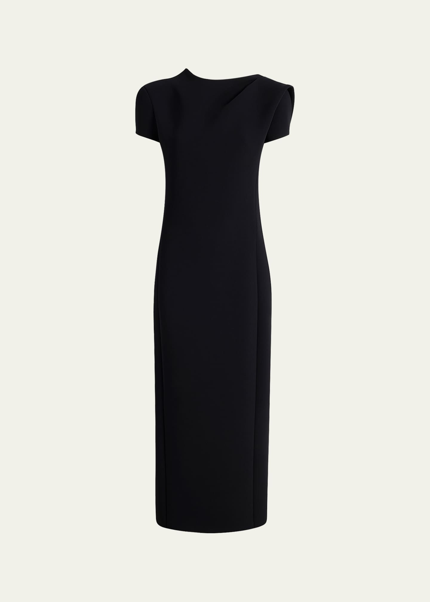 dark blue mini dress Satin Midnight Blue Mini Dress