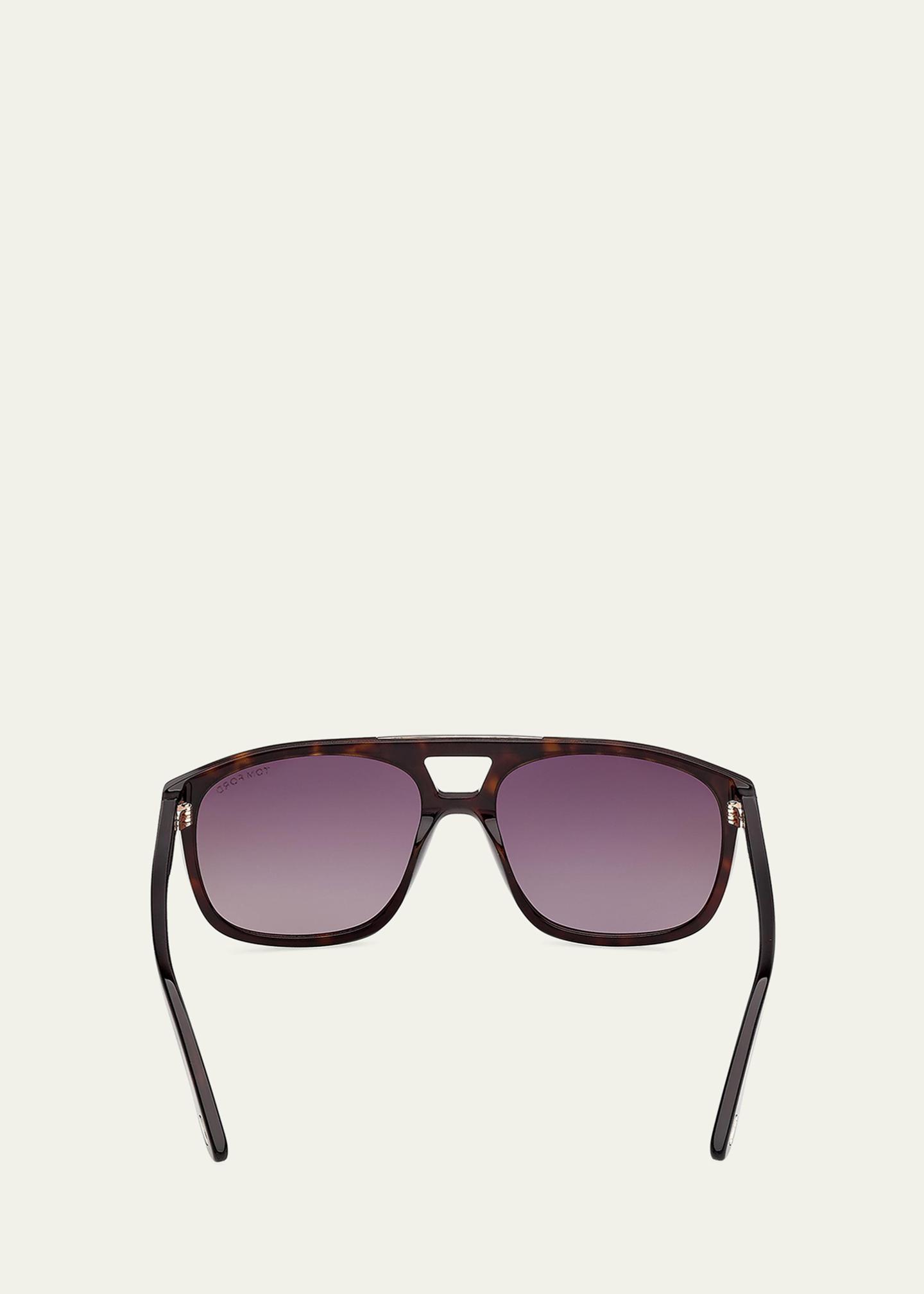 TOM FORD Brianna 58MM Aviator Sunglasses - Bergdorf Goodman display picture 1