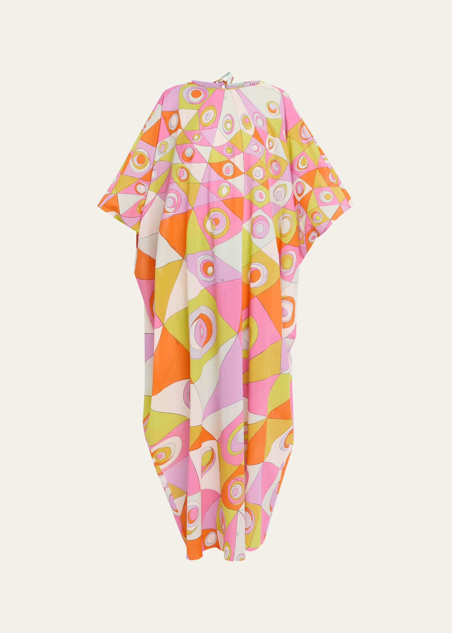 pucci cotton dress Marmo asymmetric printed silk-twill halterneck dress - gold