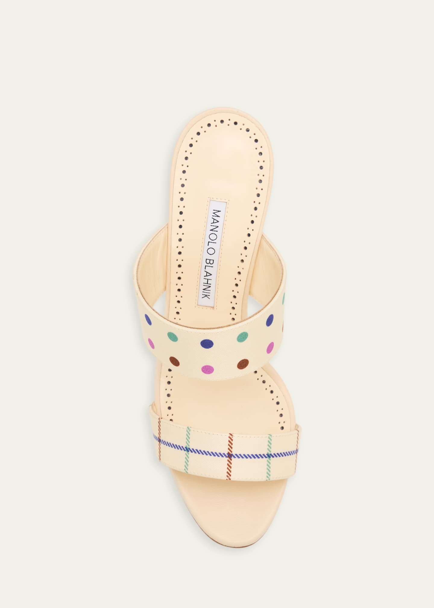 Manolo Blahnik 90mm Ralotapla Silk Twill Sandals - Bergdorf Goodman