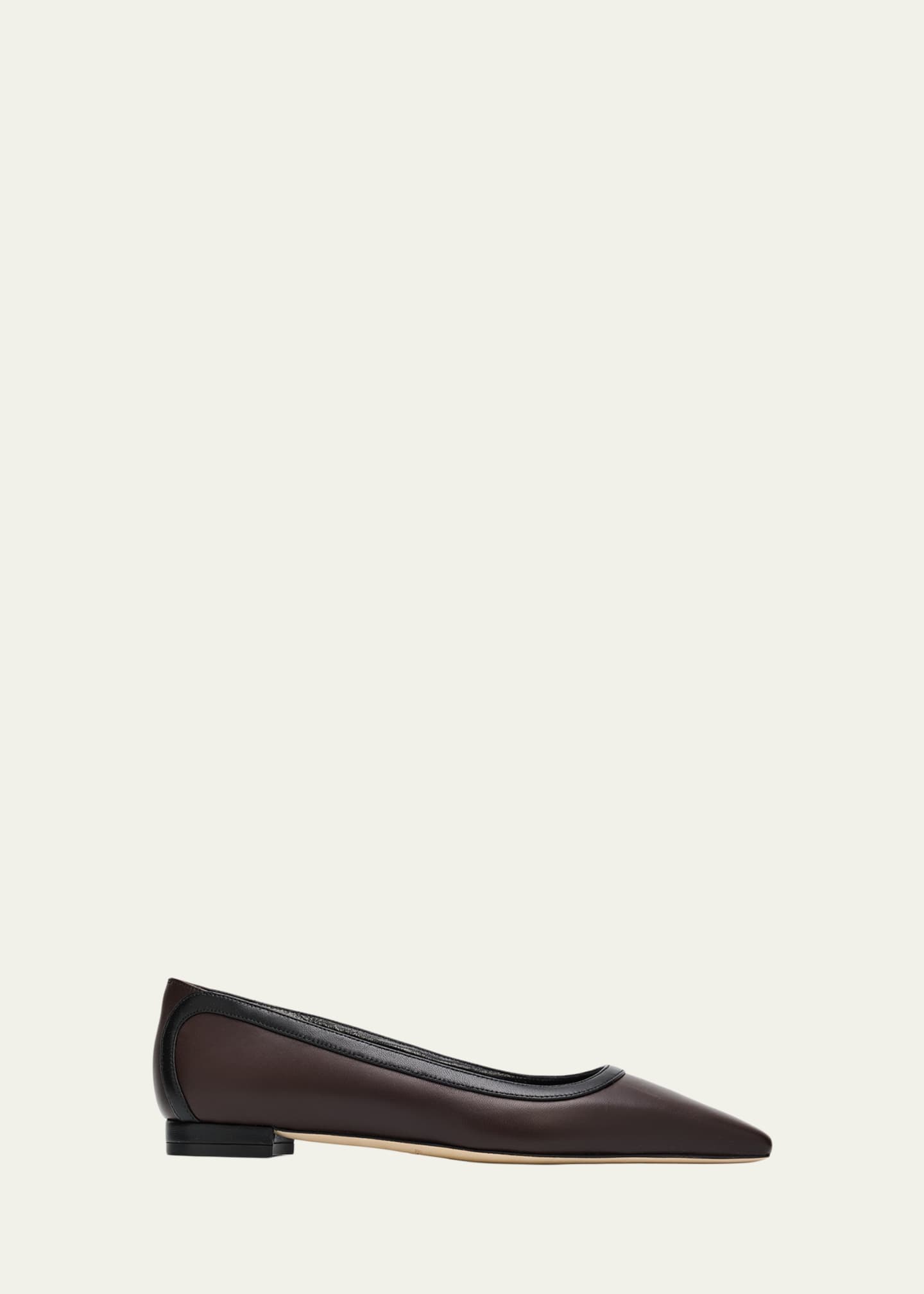 Filotas Leather Ballerina Flats