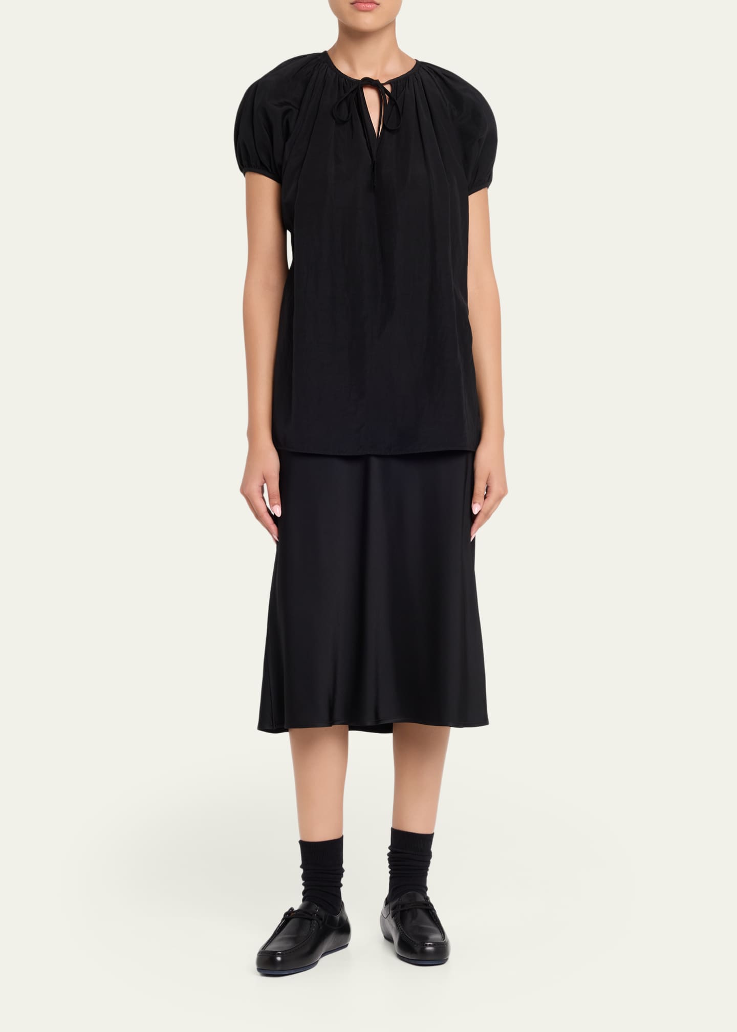 Jil Sander Leather Lace-Up Derby Shoes - Bergdorf Goodman