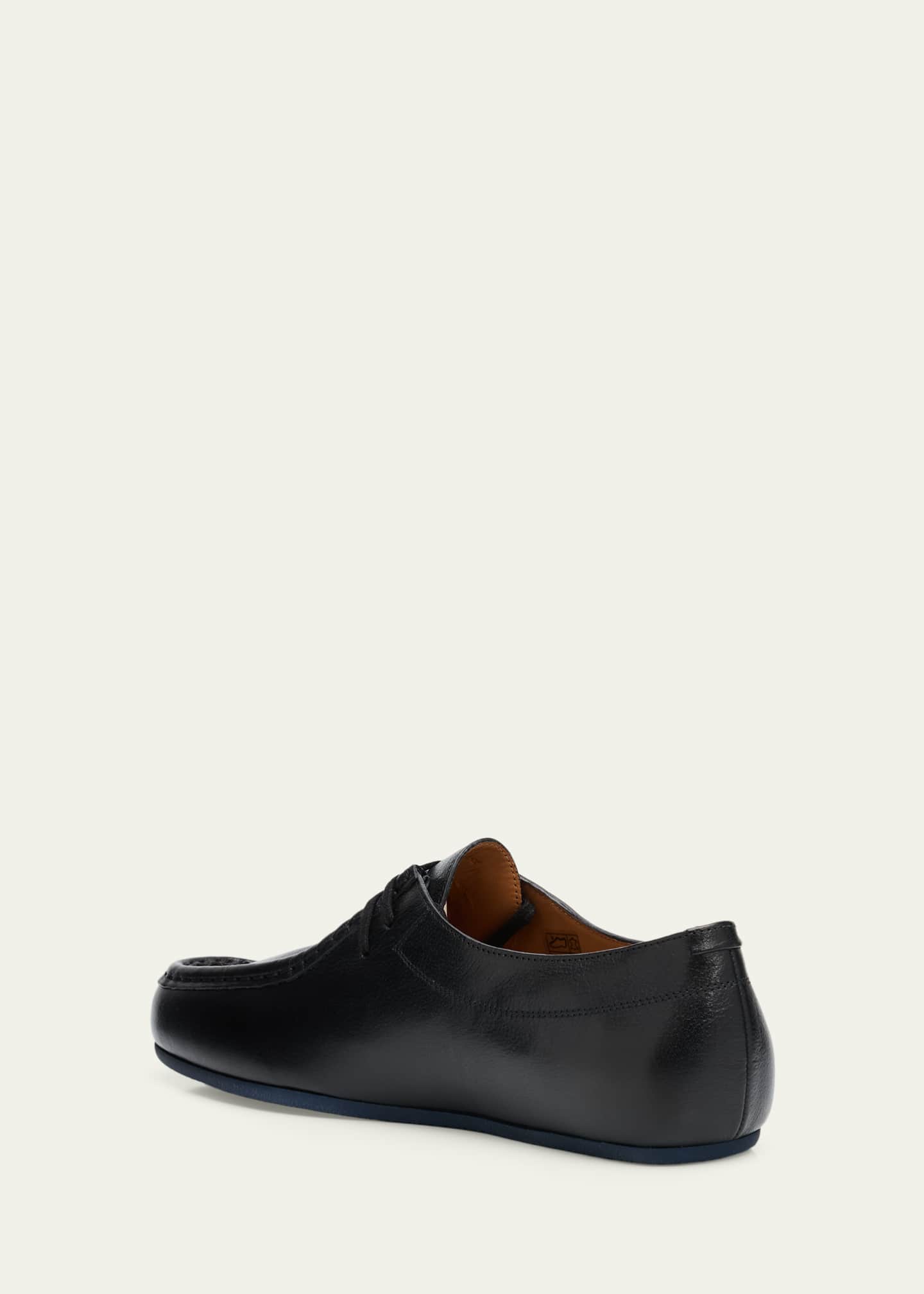 Jil Sander Leather Lace-Up Derby Shoes - Bergdorf Goodman