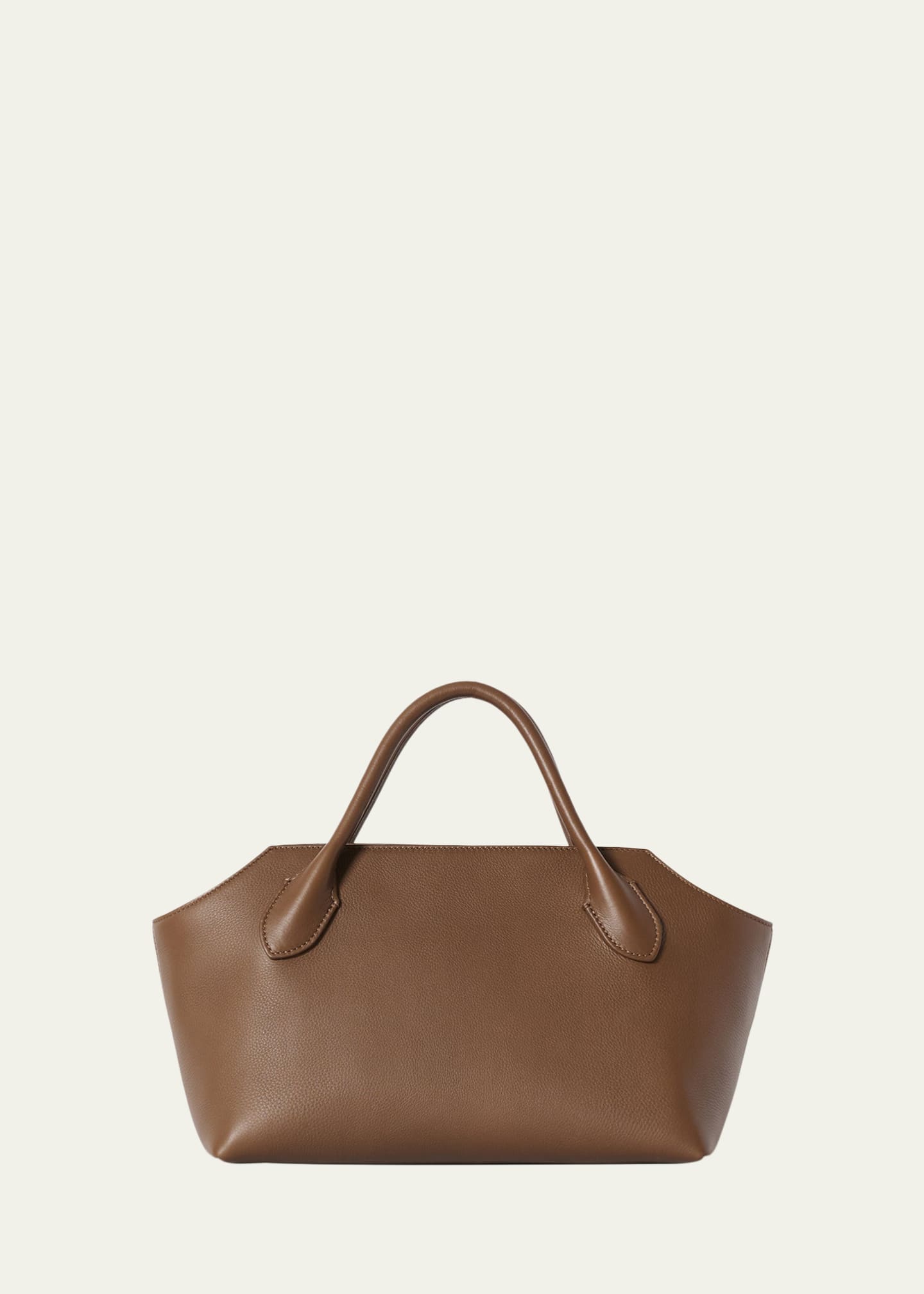 Terrasse Top-Handle Bag in Leather