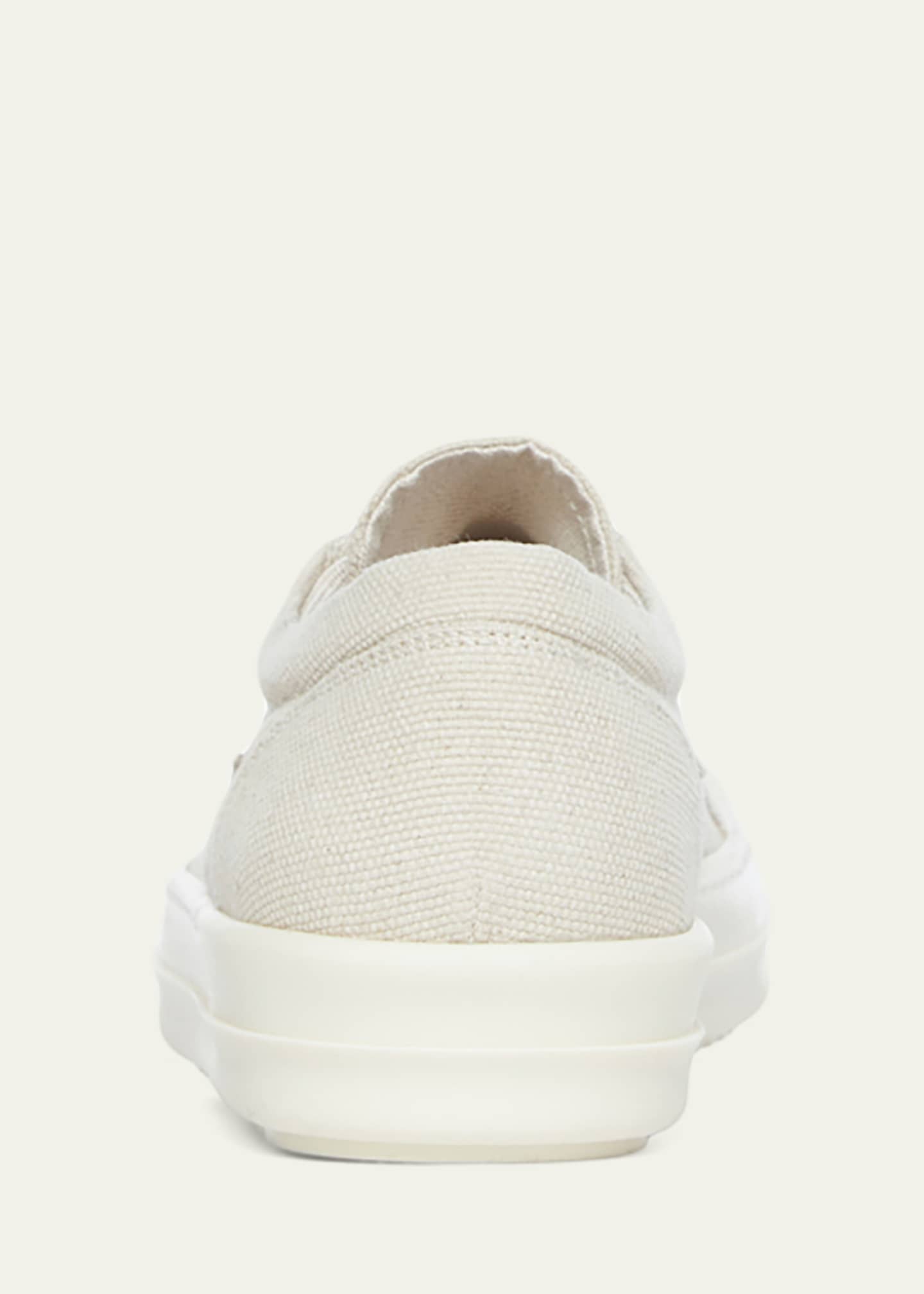 DRKSHDW RICK OWENS Men's Textile and Leather Vintage Sneaks - Bergdorf ...
