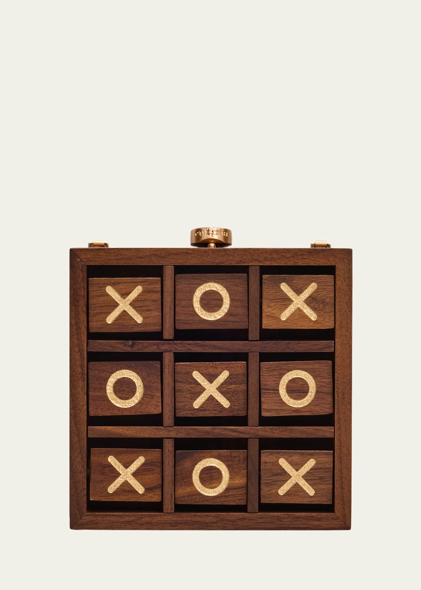 cult gaia 木製バッグ Cult Gaia Tic Tac Toe Wood Clutch Bag - Bergdorf Goodman