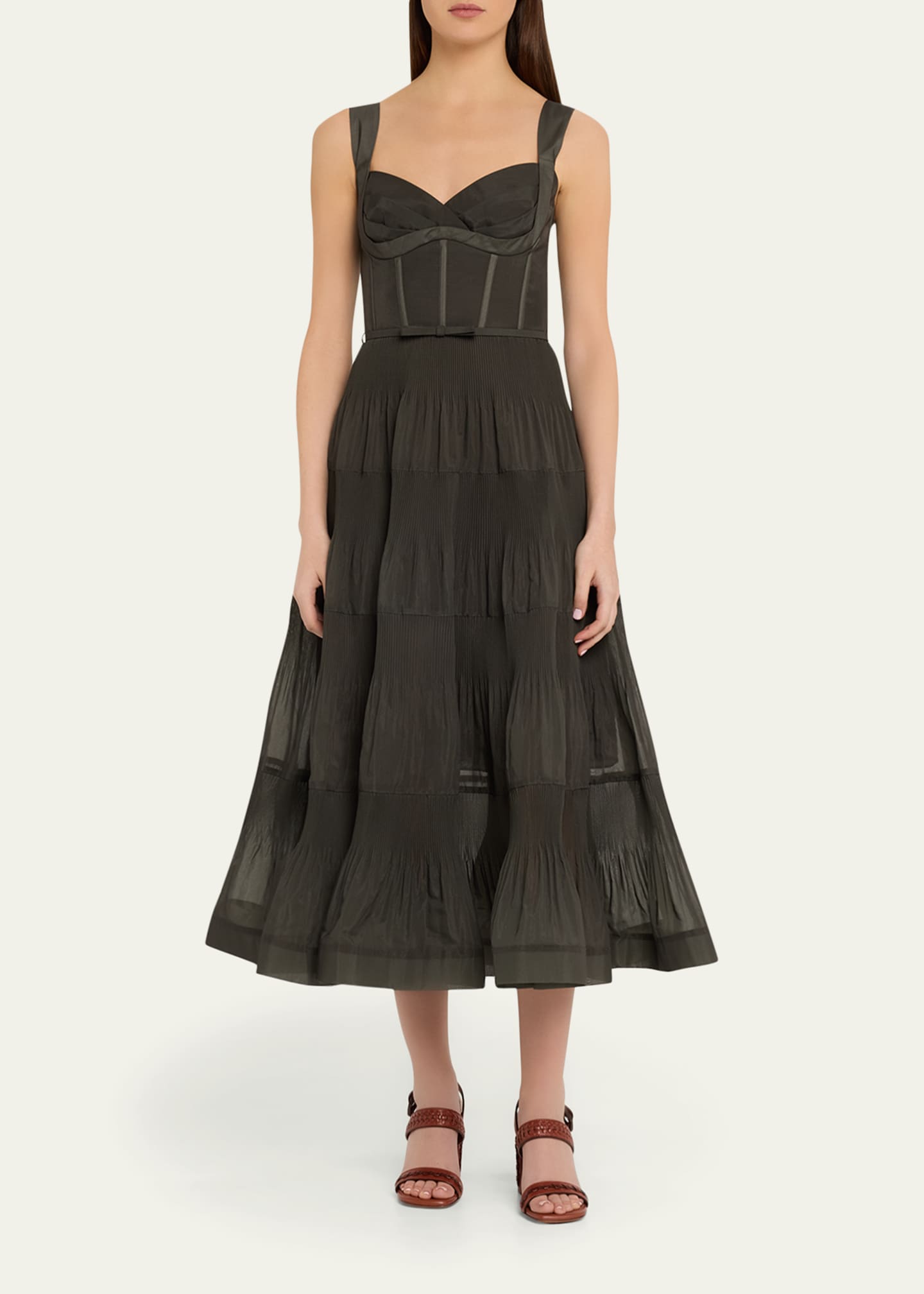 zimmermann edie button down short dress ZIMMERMANN Belted polka-dot silk-satin mini shirt dress