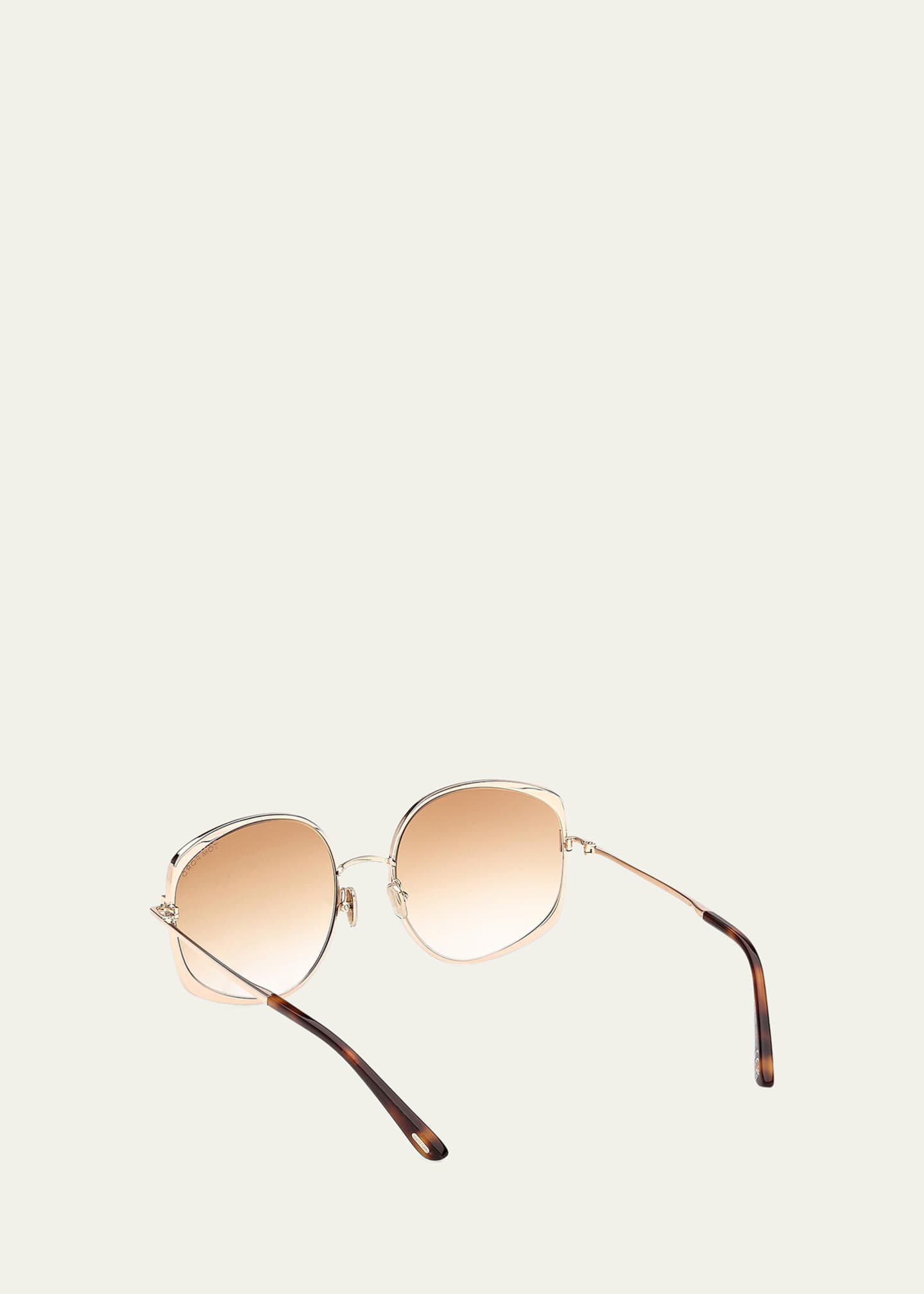 TOM FORD Abbey 58MM Geometric Sunglasses - Bergdorf Goodman
