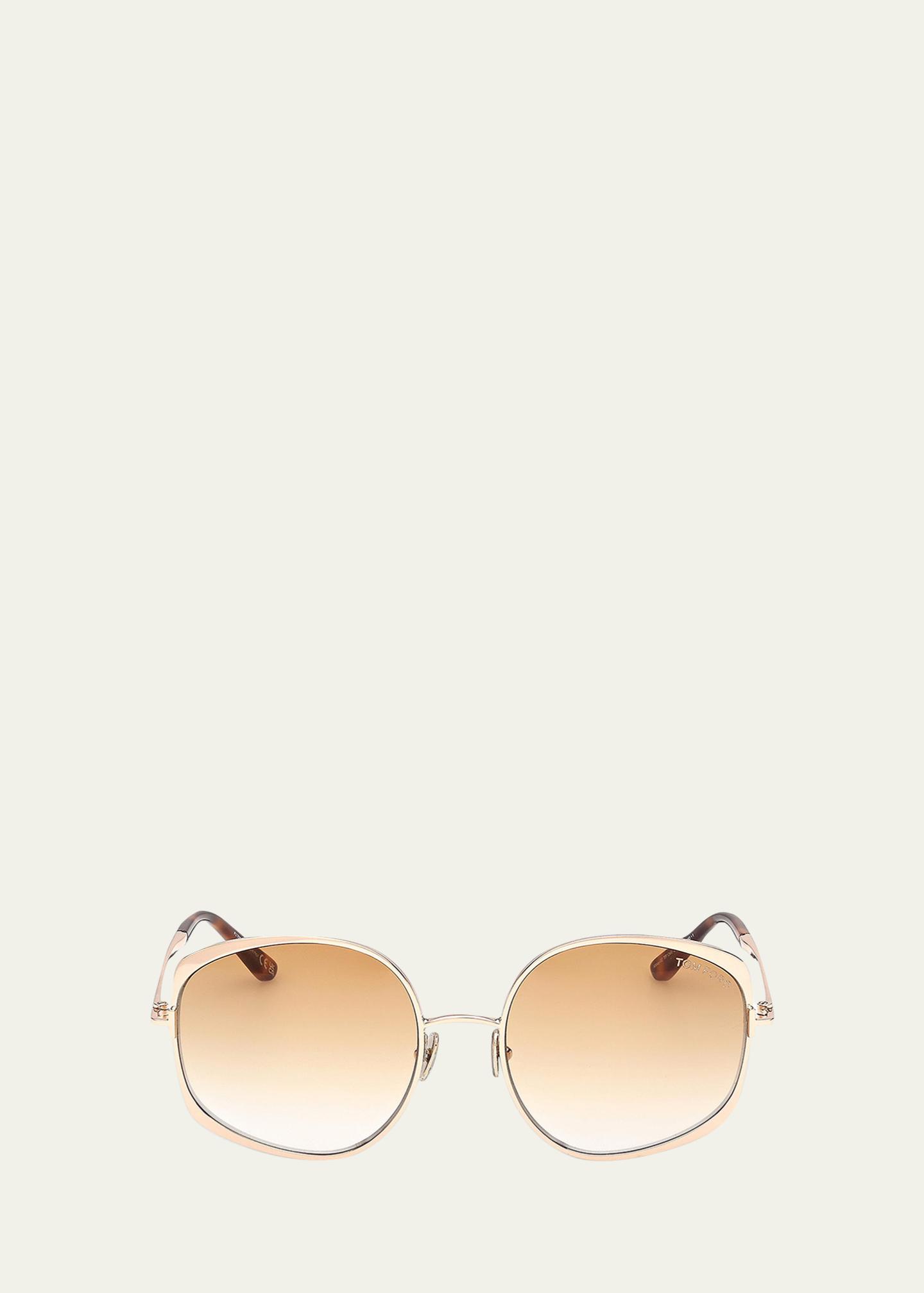Tom Ford Womens Geometric Sunglasses (JB1469) GEOMETRIC ICON SUNGLASSES | TOM FORD Fashion main image 4