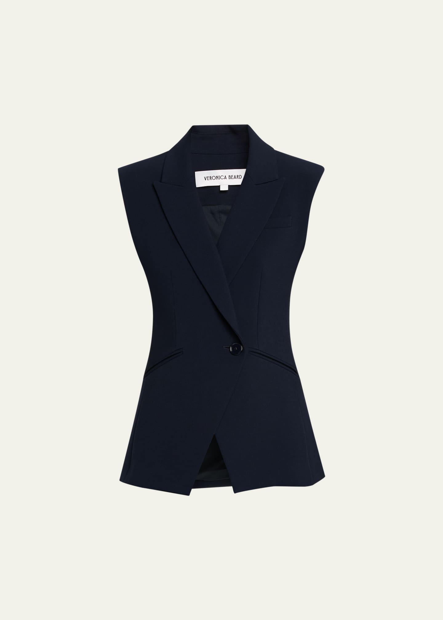 Veronica Beard Ciel Tailored Vest - Bergdorf Goodman