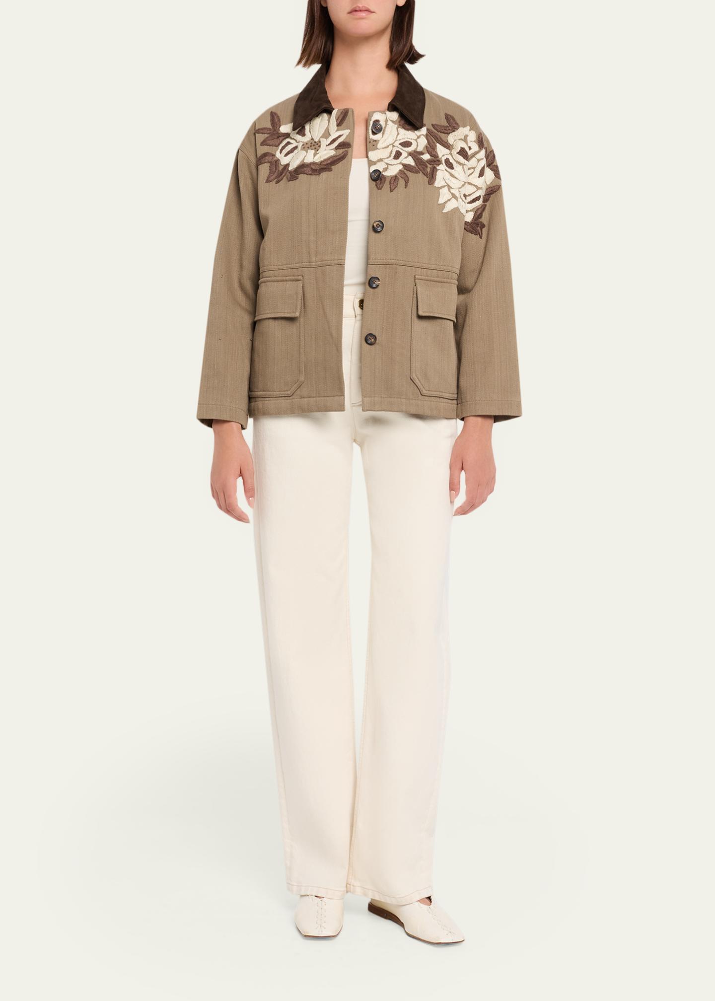 Kartik Research Jodhpur Embroiderd Jacket - Bergdorf Goodman