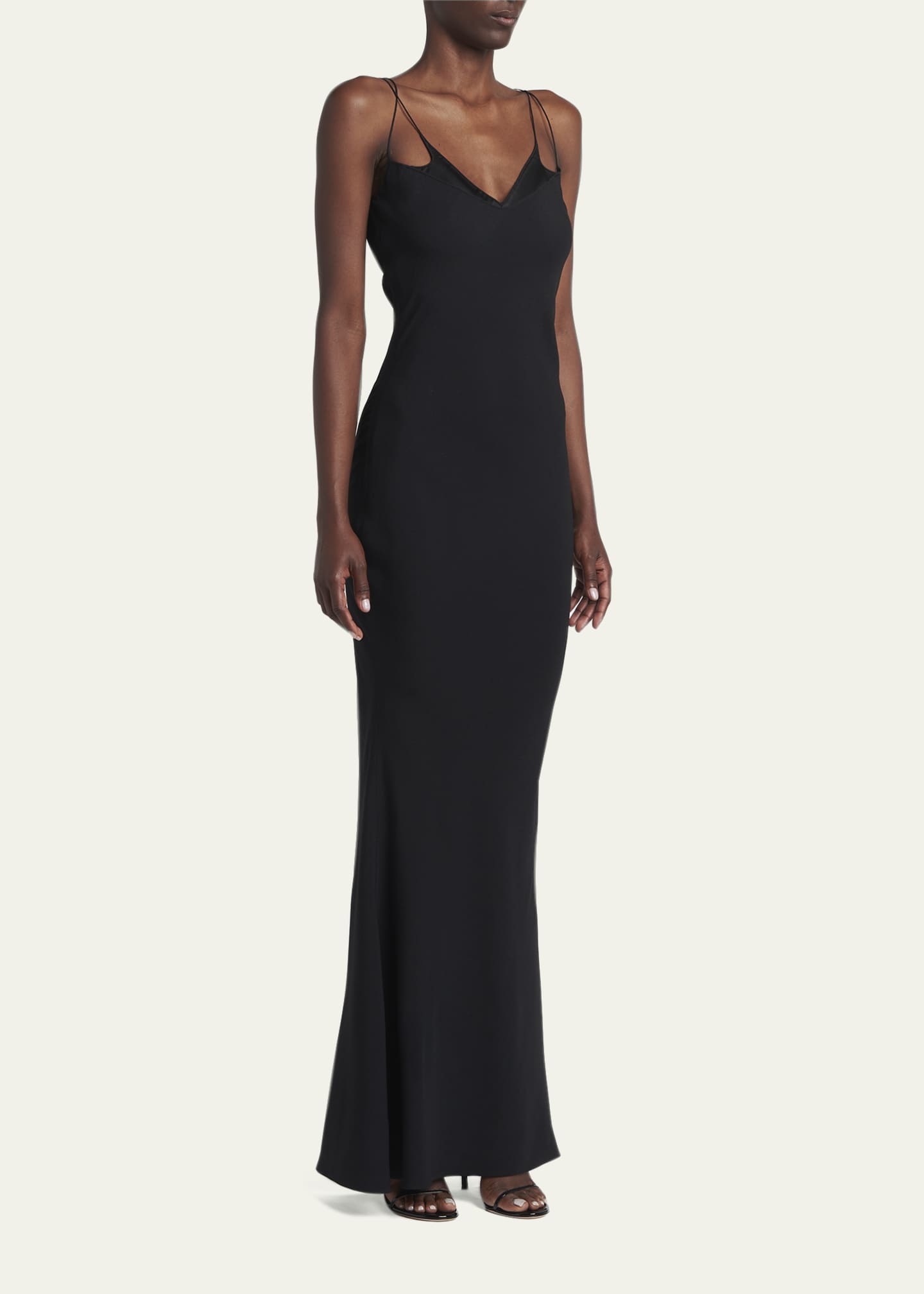 Tom Ford Cocktail Slip Dress - Black