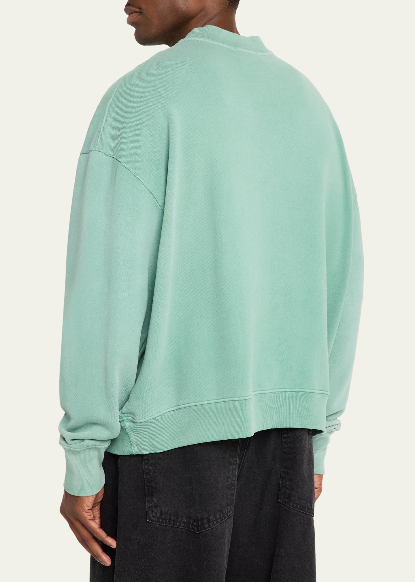 Willy Chavarria Men's Hooligan Cotton Crewneck Sweater - Bergdorf