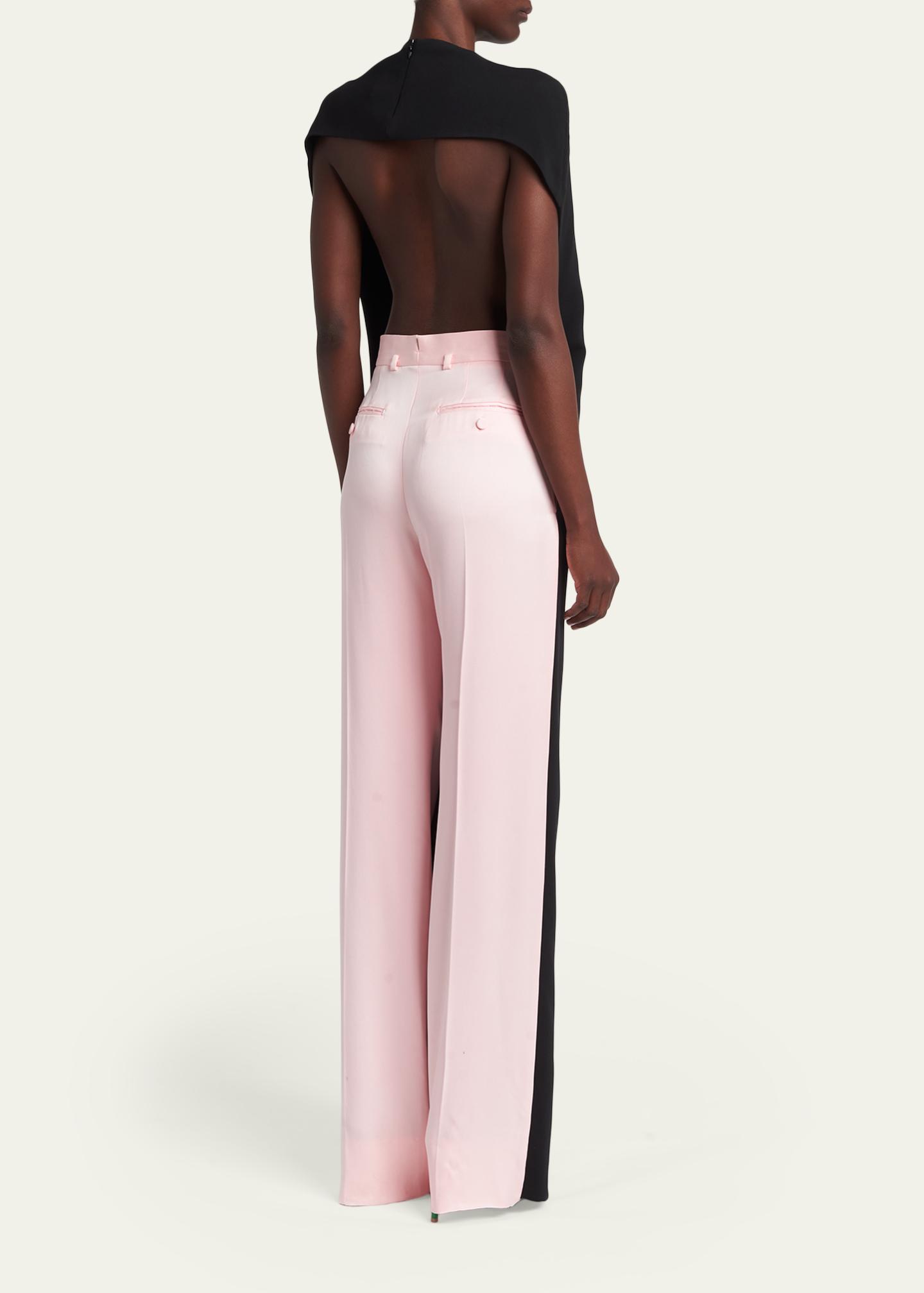 TOM FORD Backless Cape Straight-Leg Jumpsuit - Bergdorf Goodman