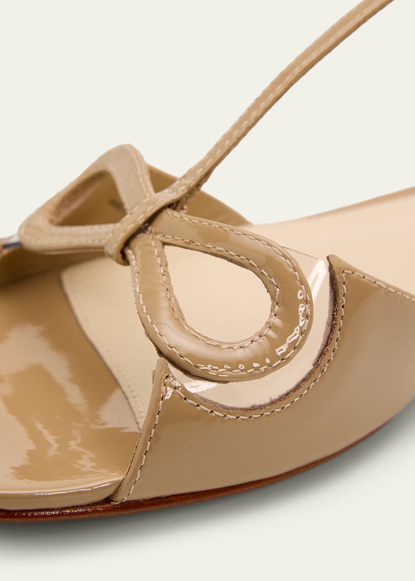 Alexandre Birman Sophie Mixed Leather Mule 