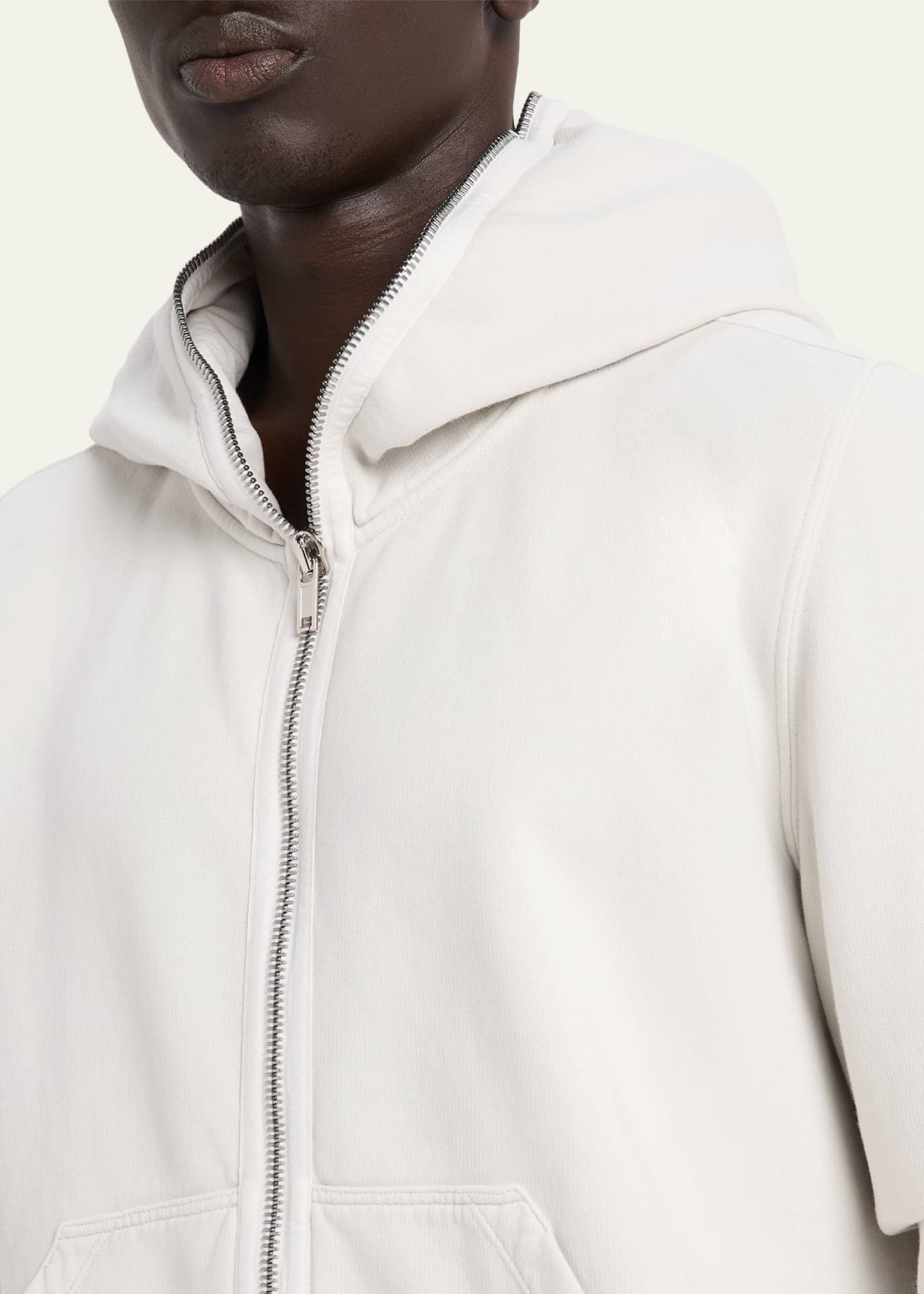 DRKSHDW RICK OWENS Cotton Full-Zip Hoodie - Bergdorf Goodman