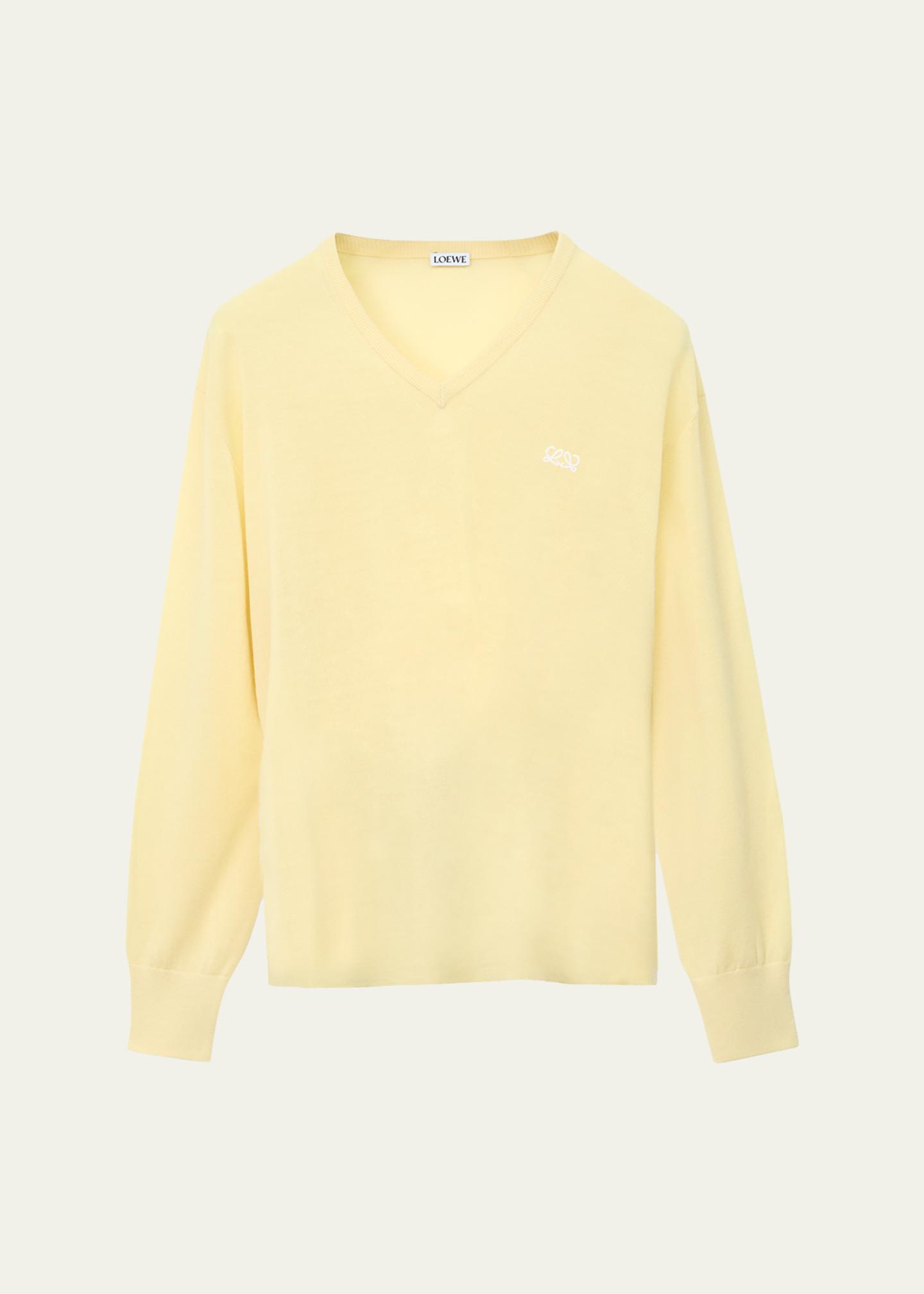 LOEWE Oversized Cashmere Polo Sweater - Bergdorf Goodman