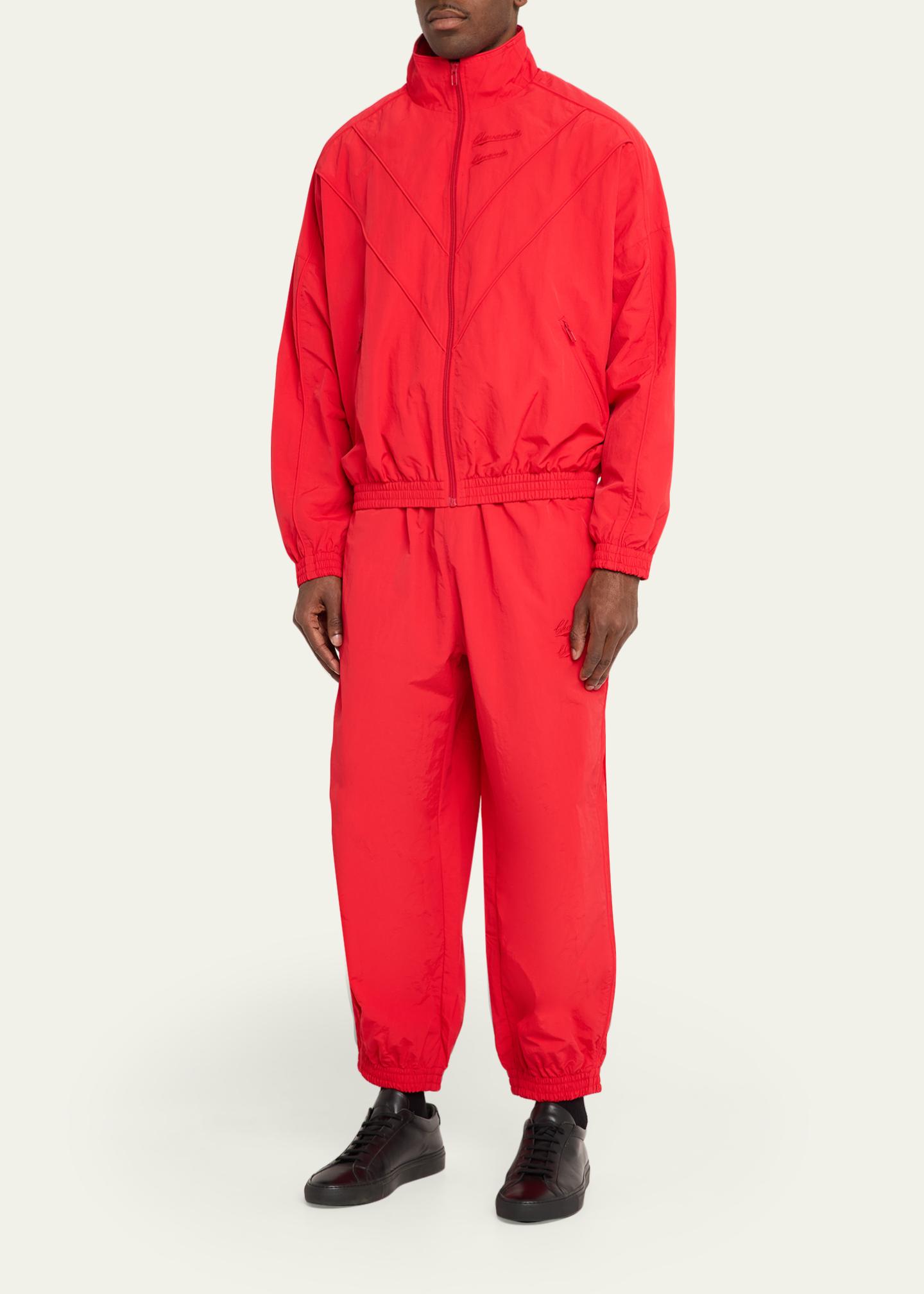 Willy Chavarria Men's Bad Boy Nylon Track Jacket - Bergdorf Goodman