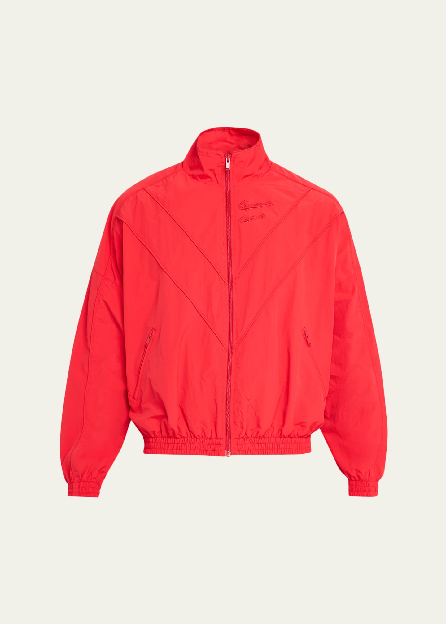 Willy Chavarria Men's Bad Boy Nylon Track Jacket - Bergdorf Goodman