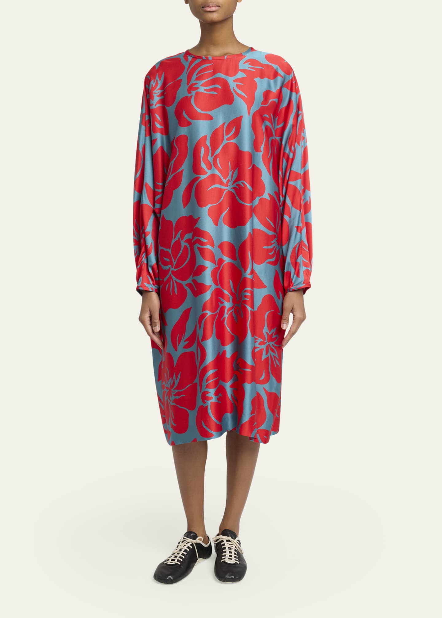 dries van noten floral midi dress Dries Van Noten - Women - Embroidered Slip Dress - Purple