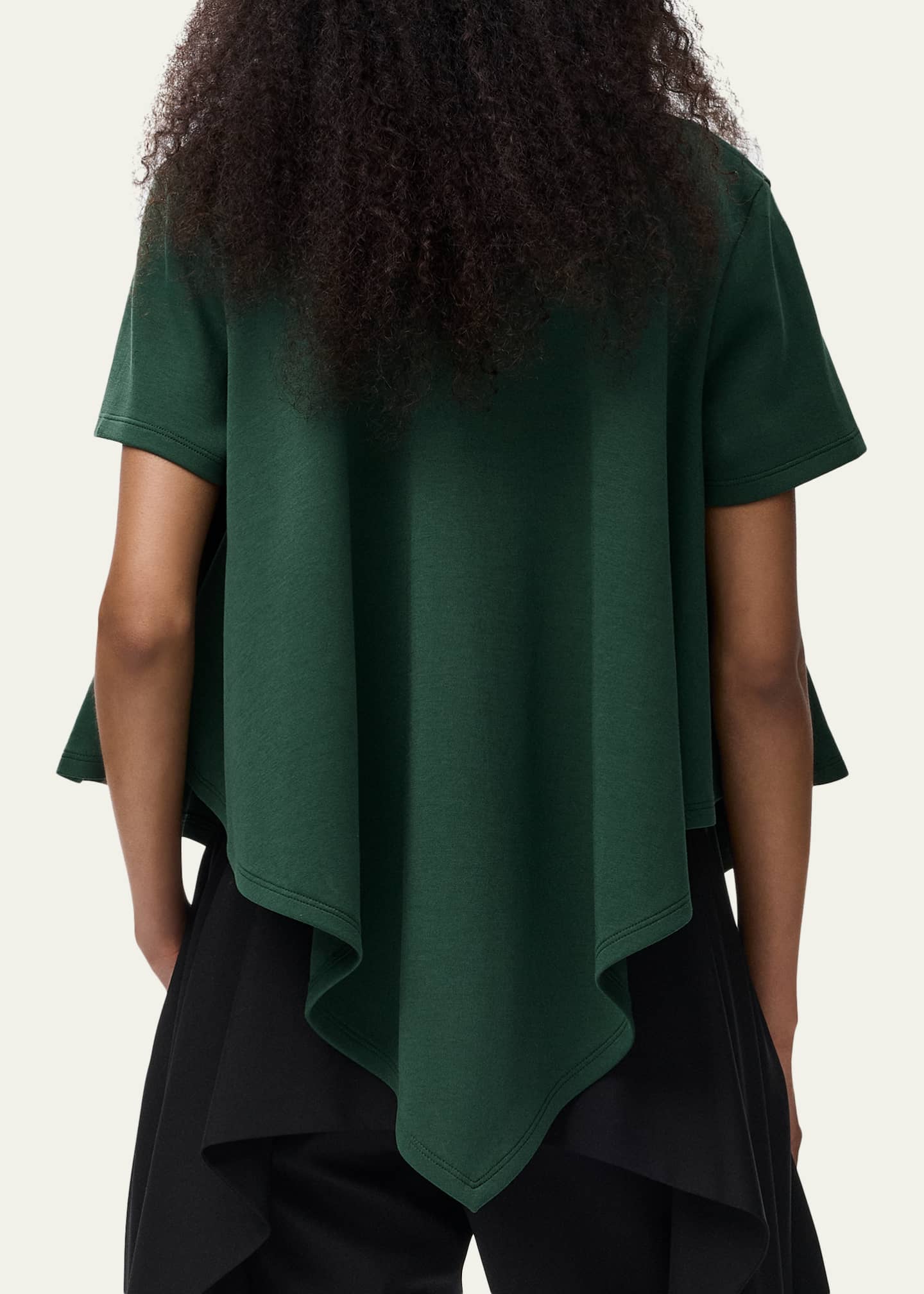 Loewe Short-Sleeve Cape T-Shirt - Bergdorf Goodman