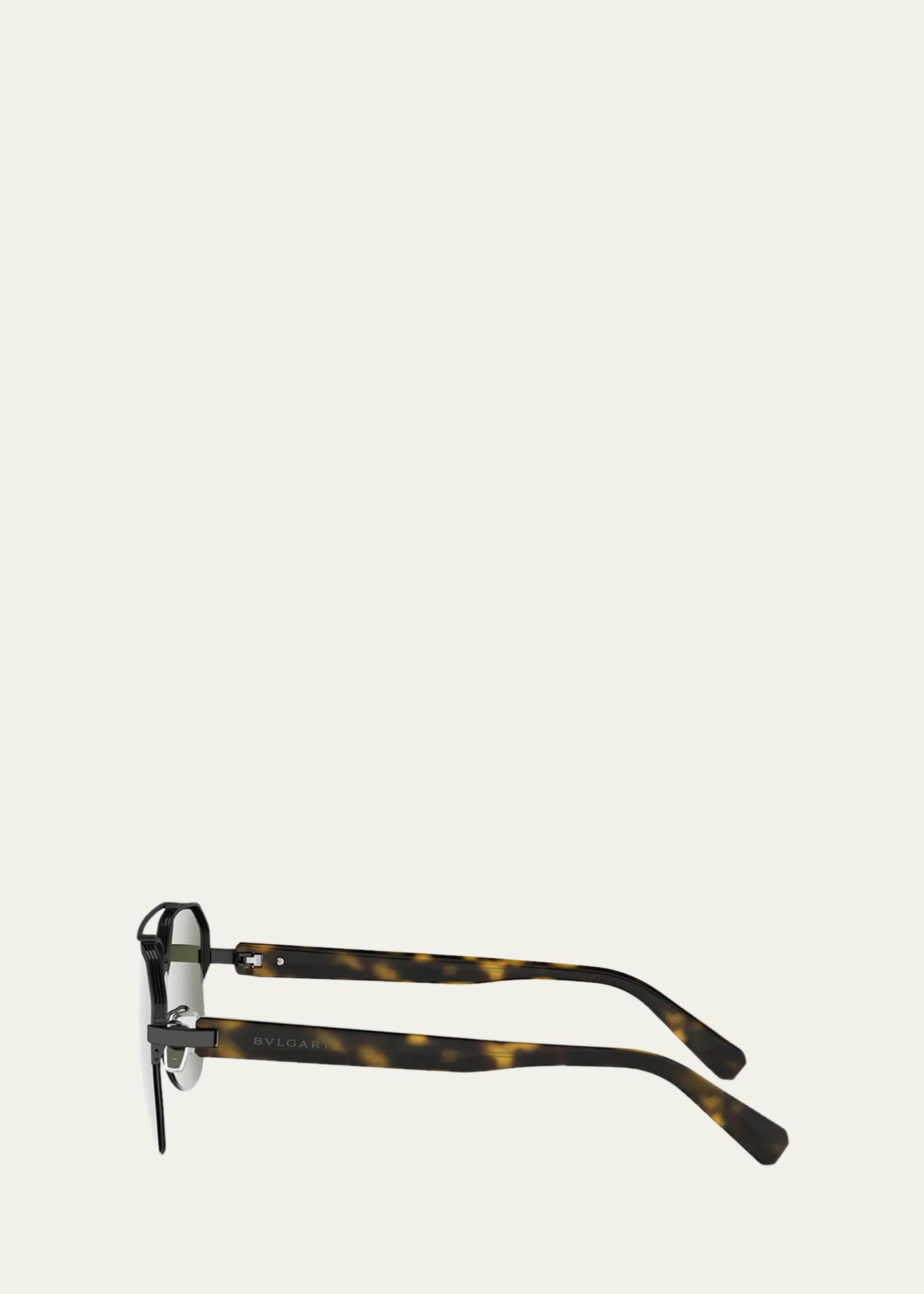 BVLGARI Metal Sunglasses - Bergdorf Goodman