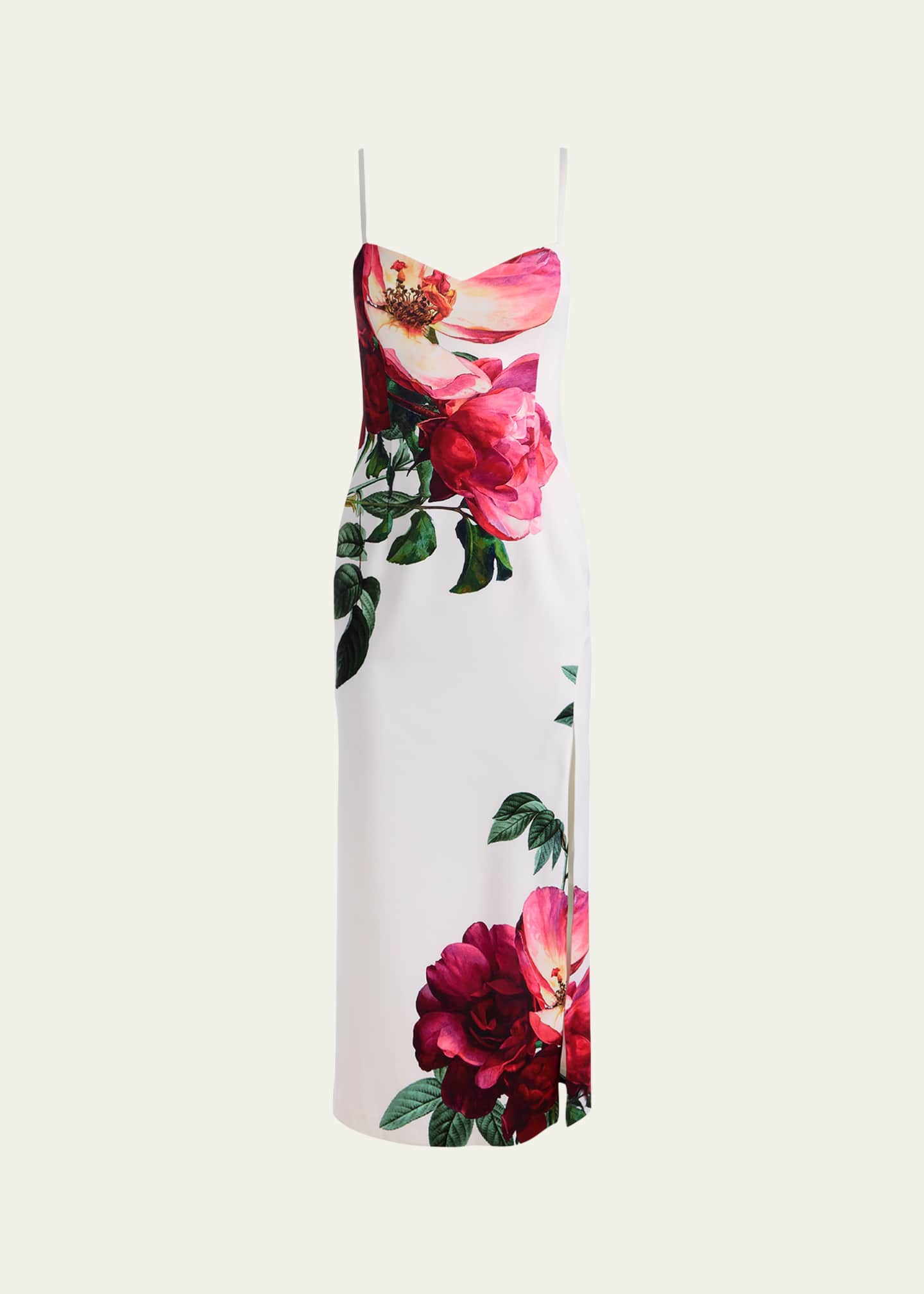 knee length dresses for ladies Alice + Olivia Julietta Denim Midi Dress  Narcissus Gainesville