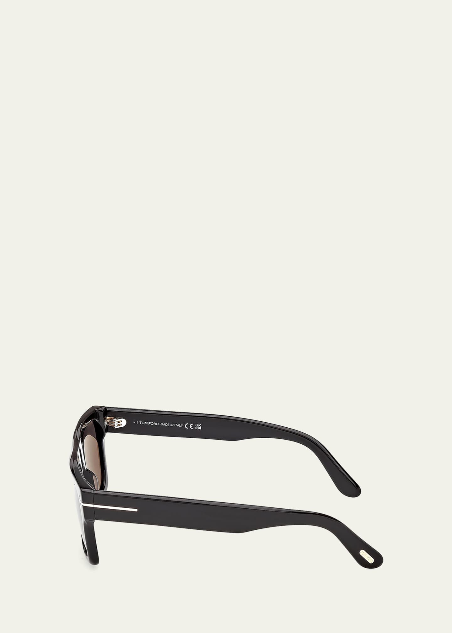 TOM FORD Men's Cyrus 02 53mm Square Acetate Sunglasses - Bergdorf