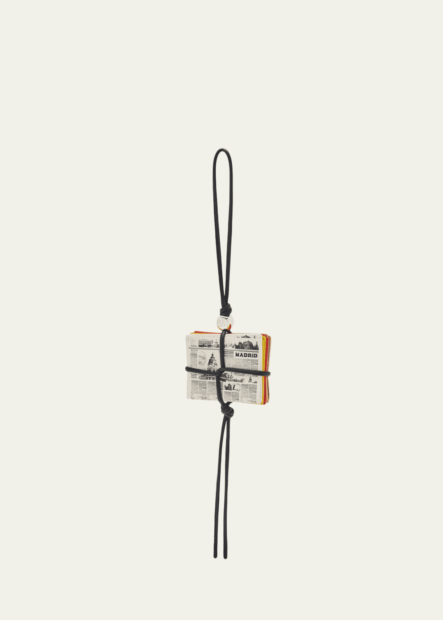 Loewe Newspaper Bag Charm - Bergdorf Goodman
