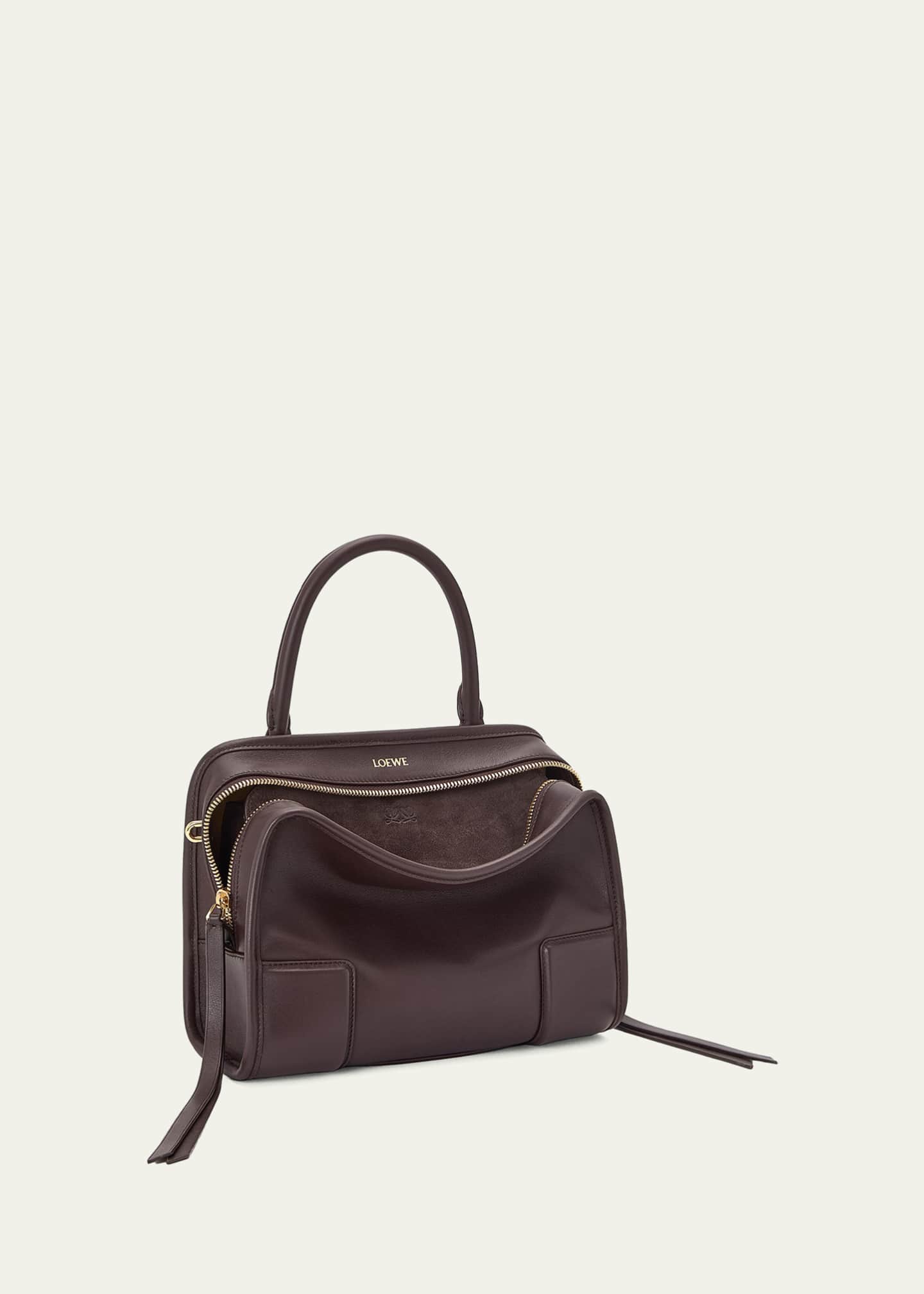 Loewe Amazona 180 Small Leather Top-Handle Bag - Bergdorf Goodman