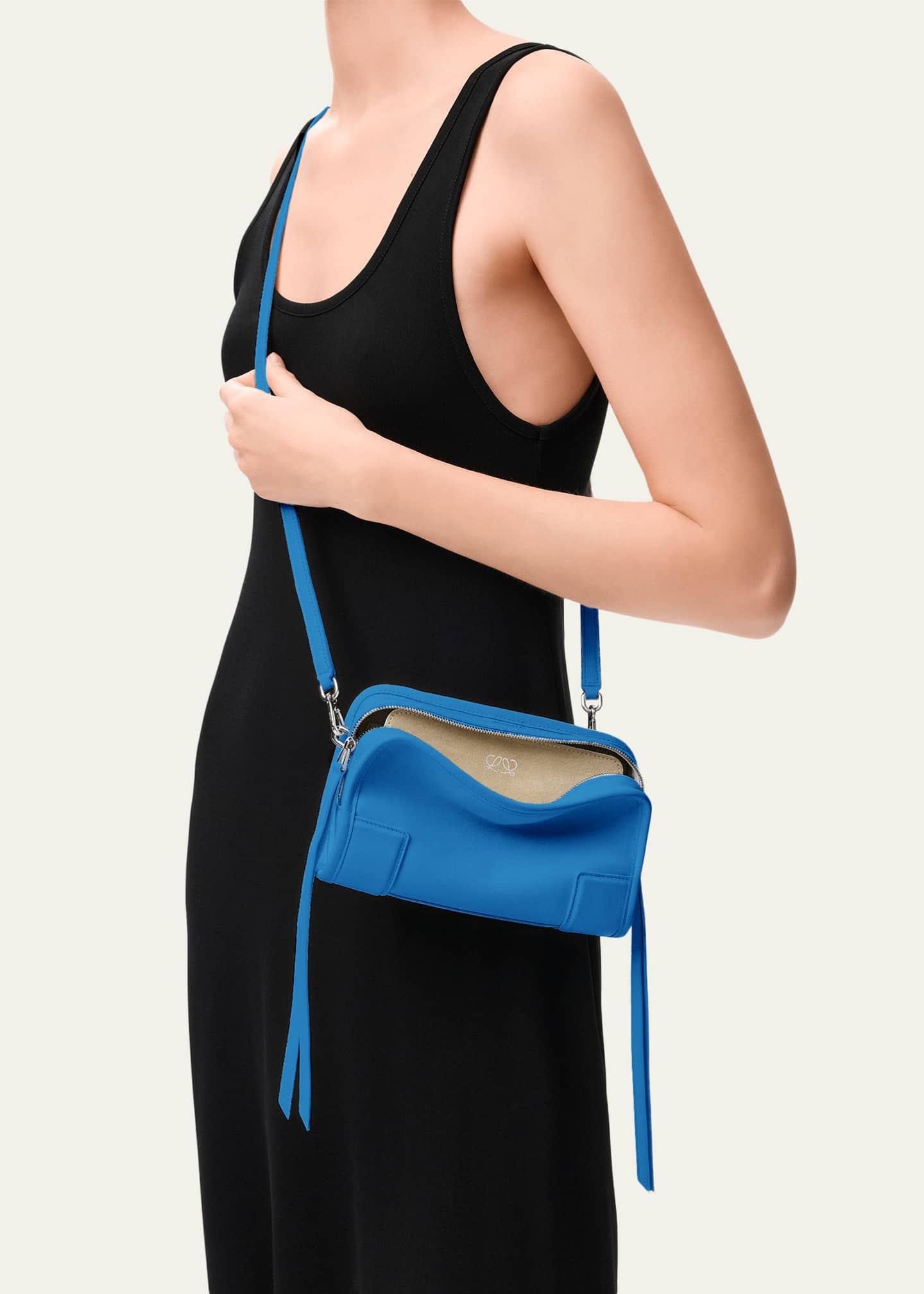 Loewe Amazona 180 Mini Leather Top-Handle Bag - Bergdorf Goodman
