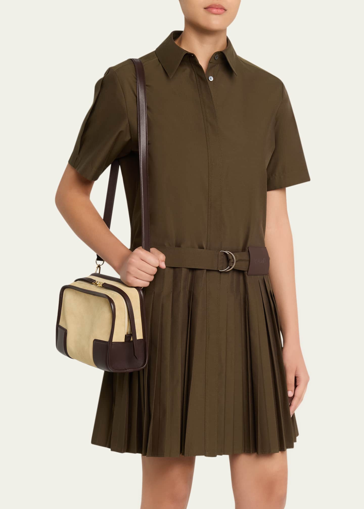 Loewe Amazona 180 Top-Handle Bag in Suede & Leather - Bergdorf Goodman