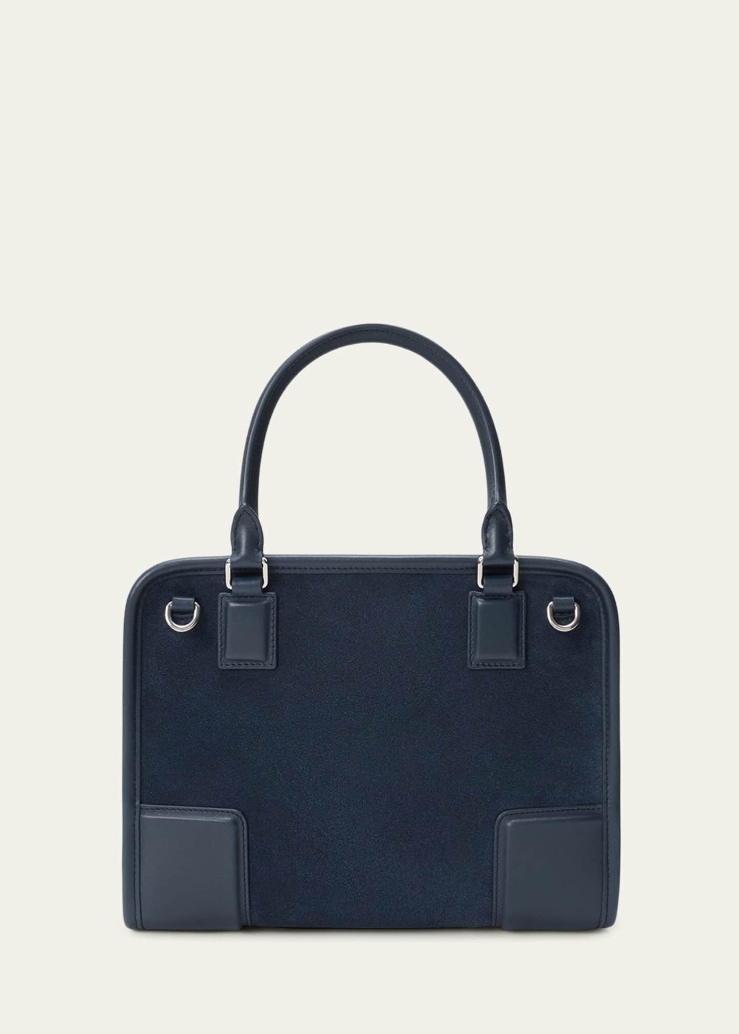 Loewe Amazona 180 Top-Handle Bag in Suede & Leather - Bergdorf Goodman