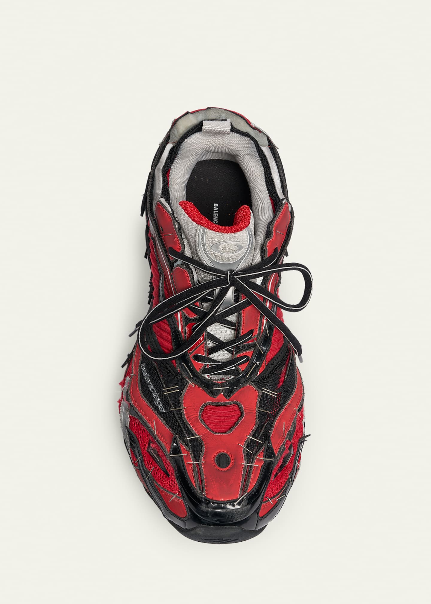 Balenciaga Men's Soleless Distressed Low-Top Sneakers - Bergdorf