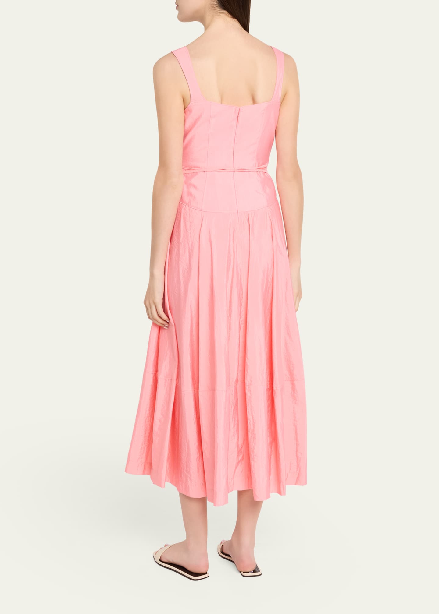 cinq a sept jae dress in pink Cinq  Sept Jenna Cascading Ruffle Gown