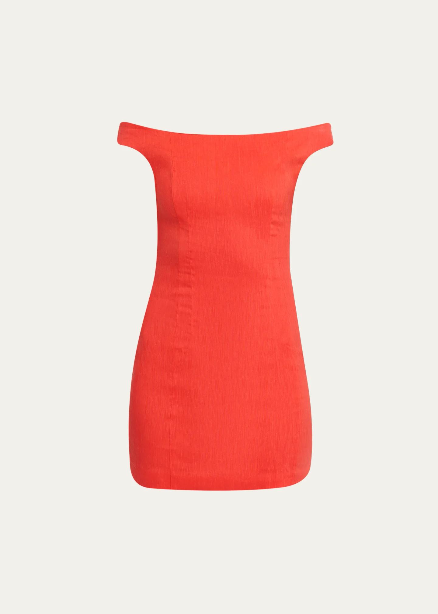 SIR Elodie Off-Shoulder Mini Dress - Bergdorf Goodman