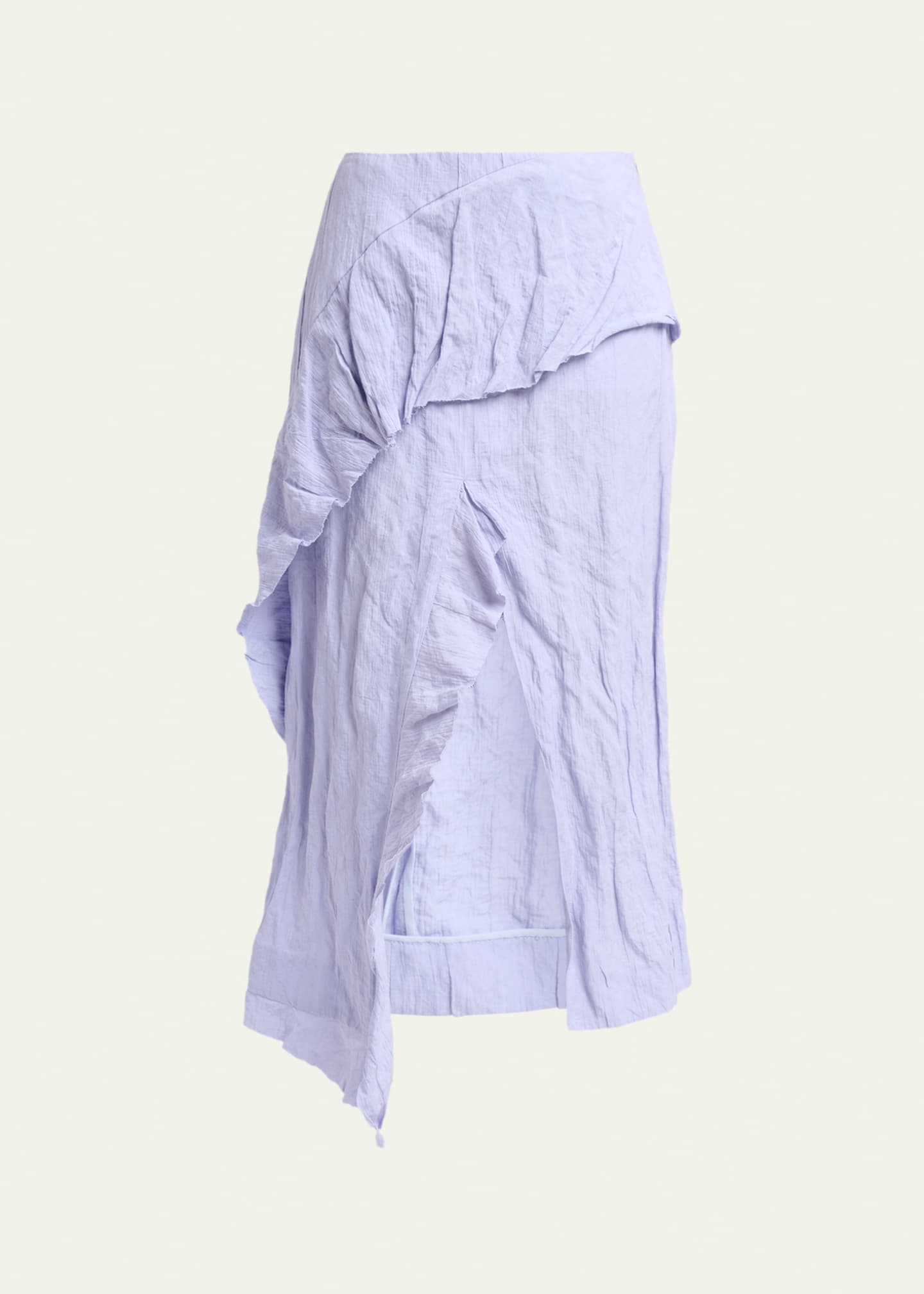 Proenza Schouler Hansly Textured Cotton Skirt - Bergdorf Goodman