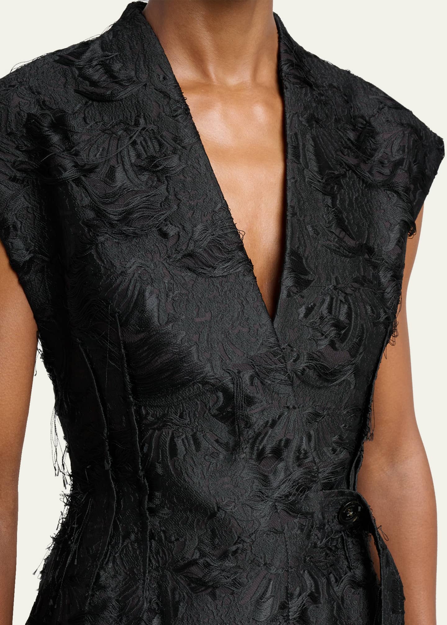 Proenza Schouler Cindle Chrysanthemum Jacquard Vest - Bergdorf Goodman