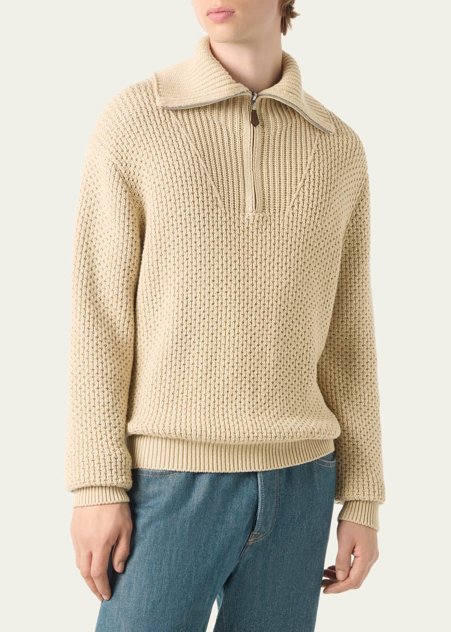 Loro Piana Men's Shivling Linen, Silk, Wish® Wool and Cashmere