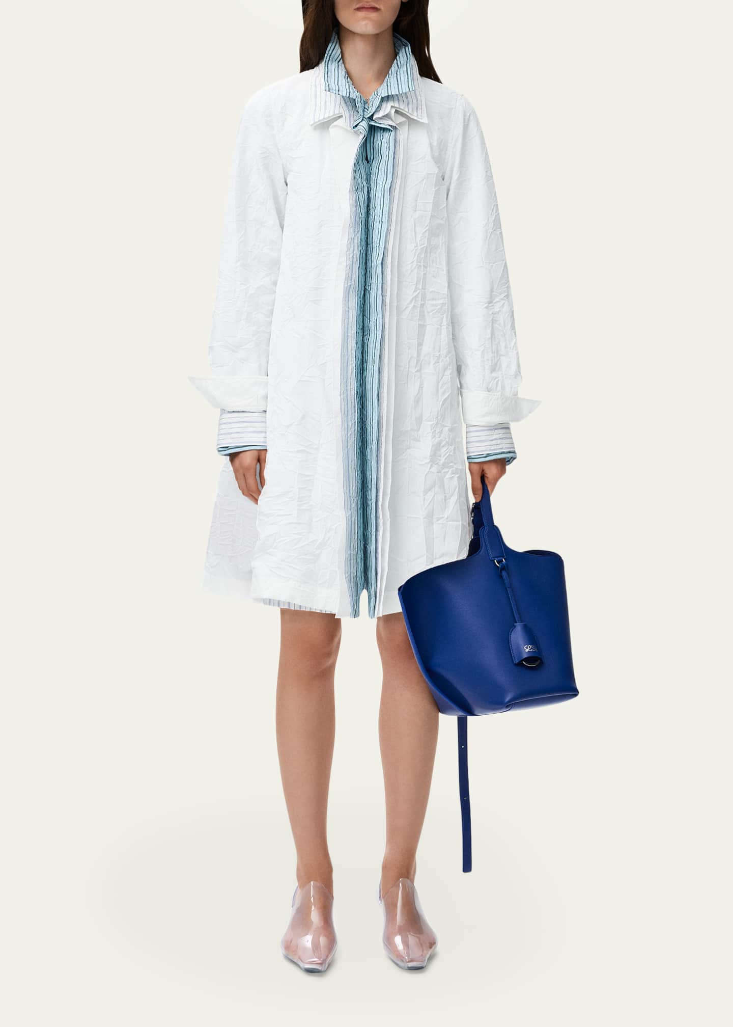loewe cotton dress LOEWE Technical Cotton Dress
