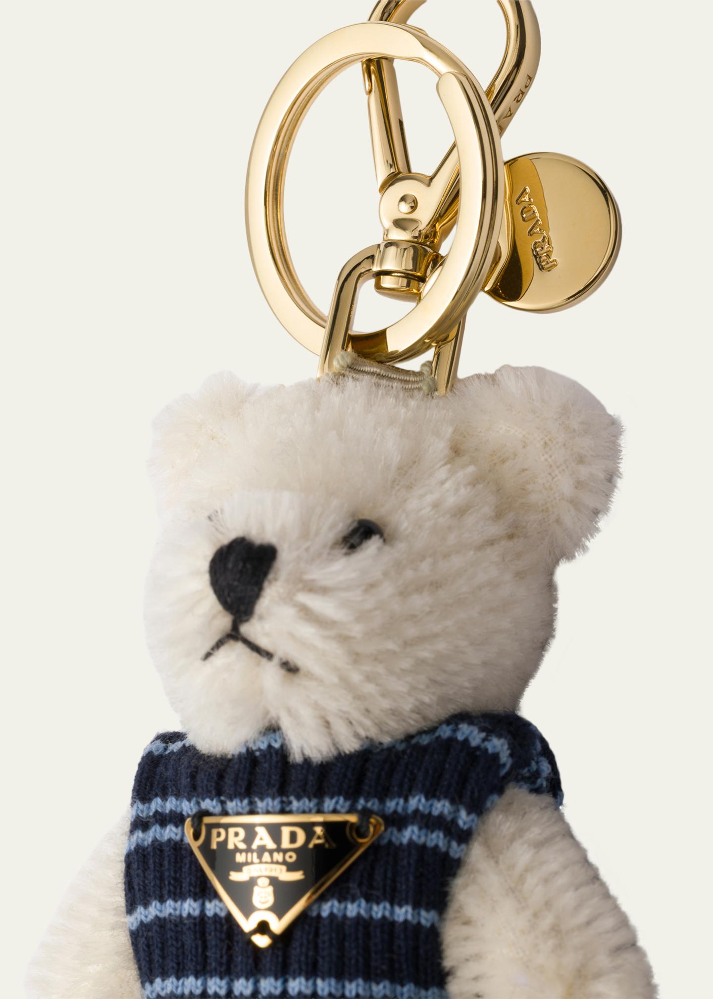 PRADA TEDDY キーリング Prada Teddy Bear Keyring Bag Charm - Bergdorf Goodman